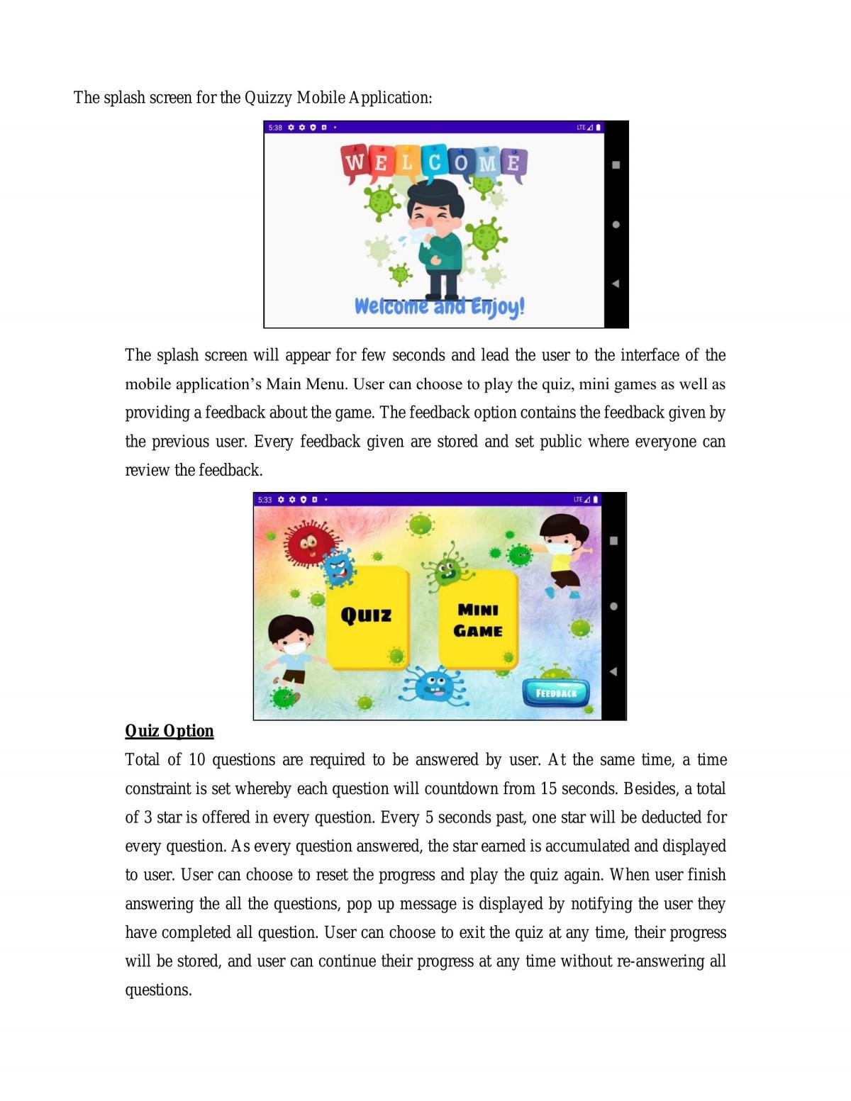Mini Games for Kids Mobile Application - Page 2