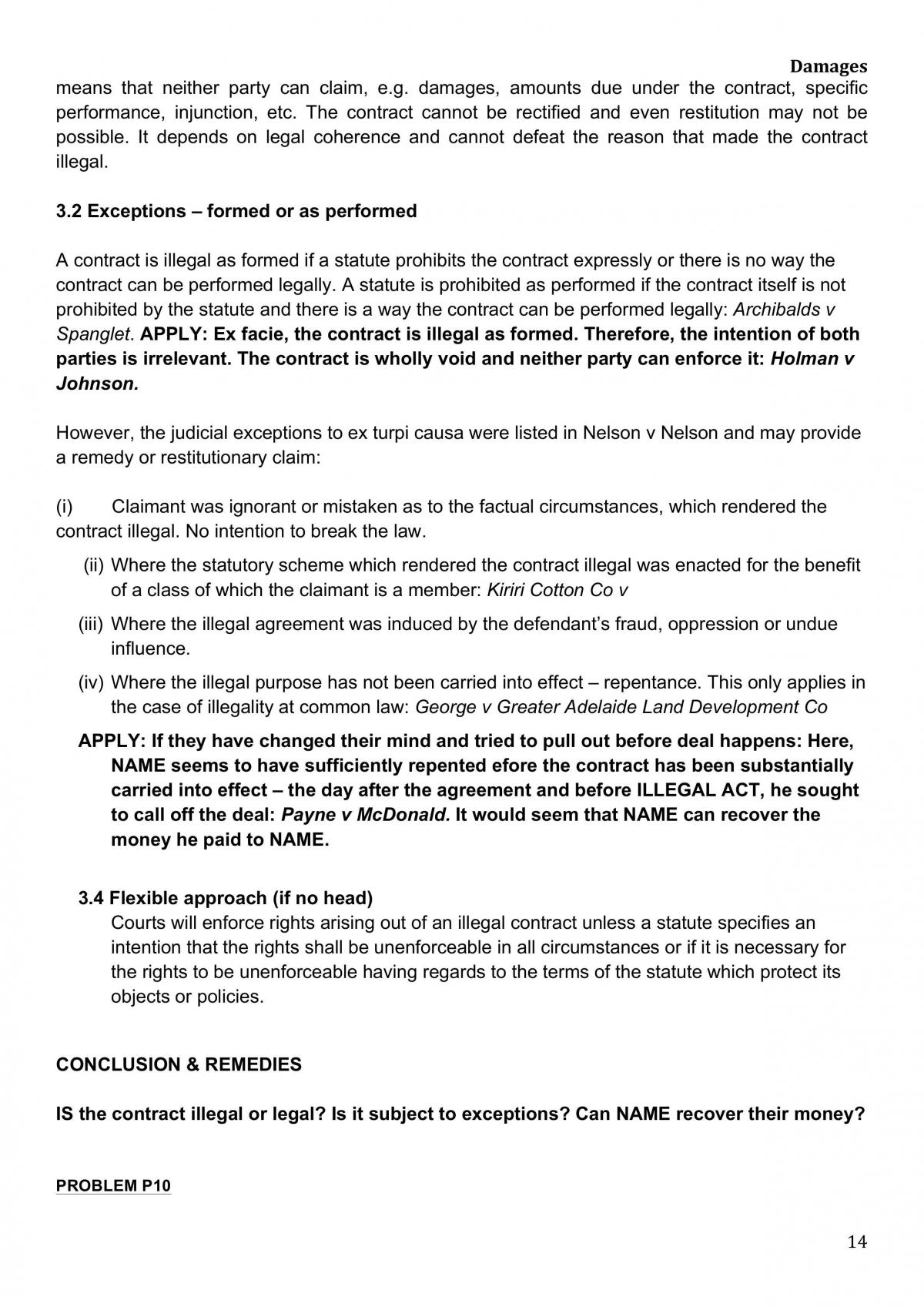 Contracts B Templates - Complete Answer Guides - Page 14