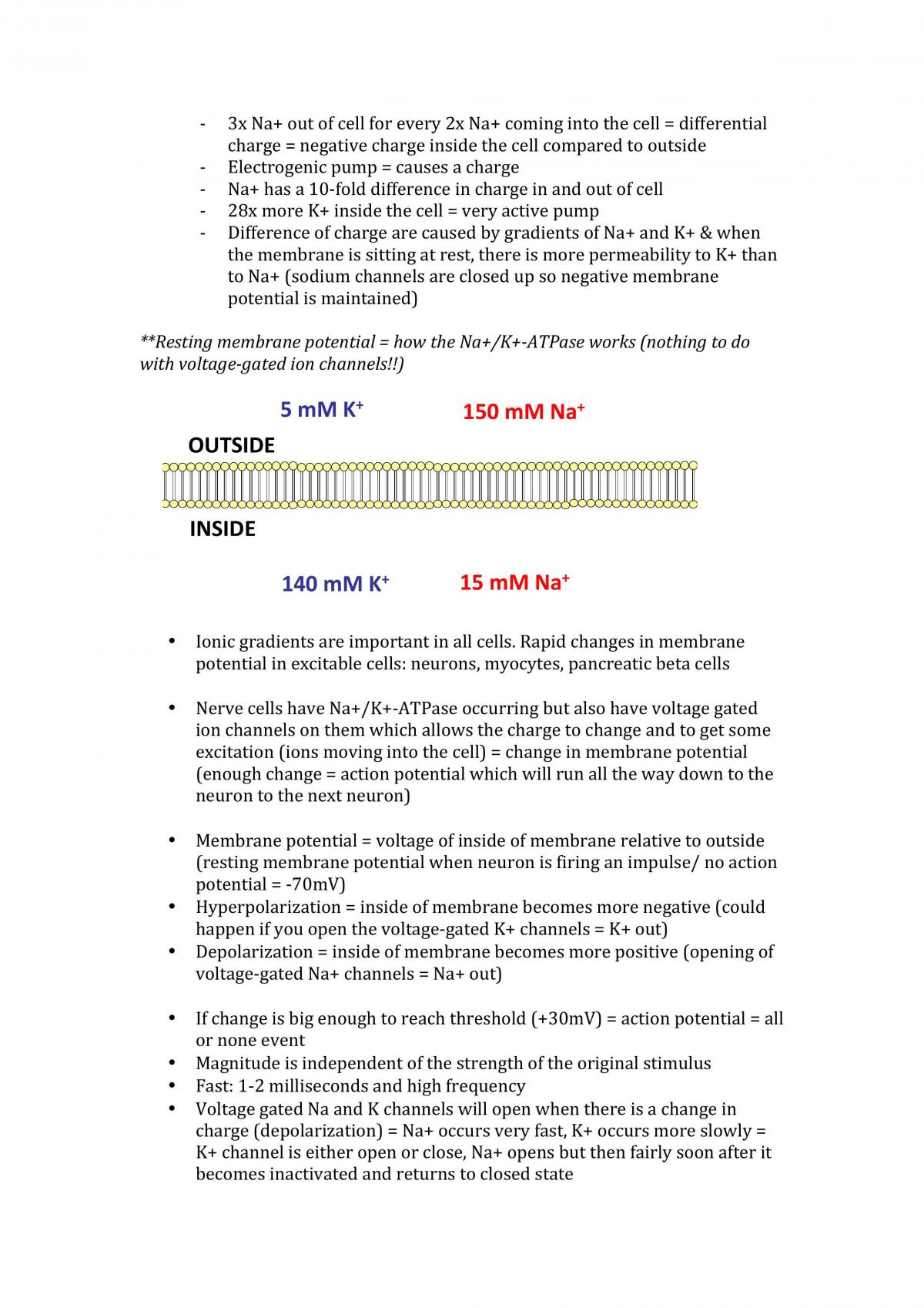 BIOL1040 Study Notes - Page 43