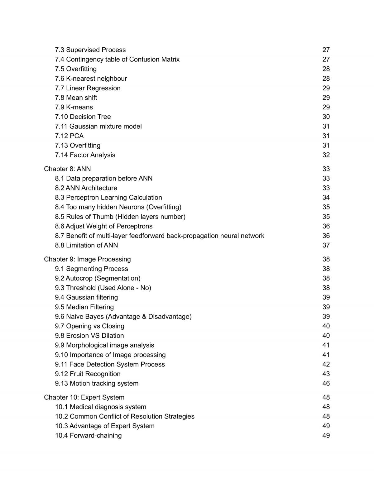 Artificial Intelligence Notes, QnA, Diagram Drawing and Calculation - Page 2