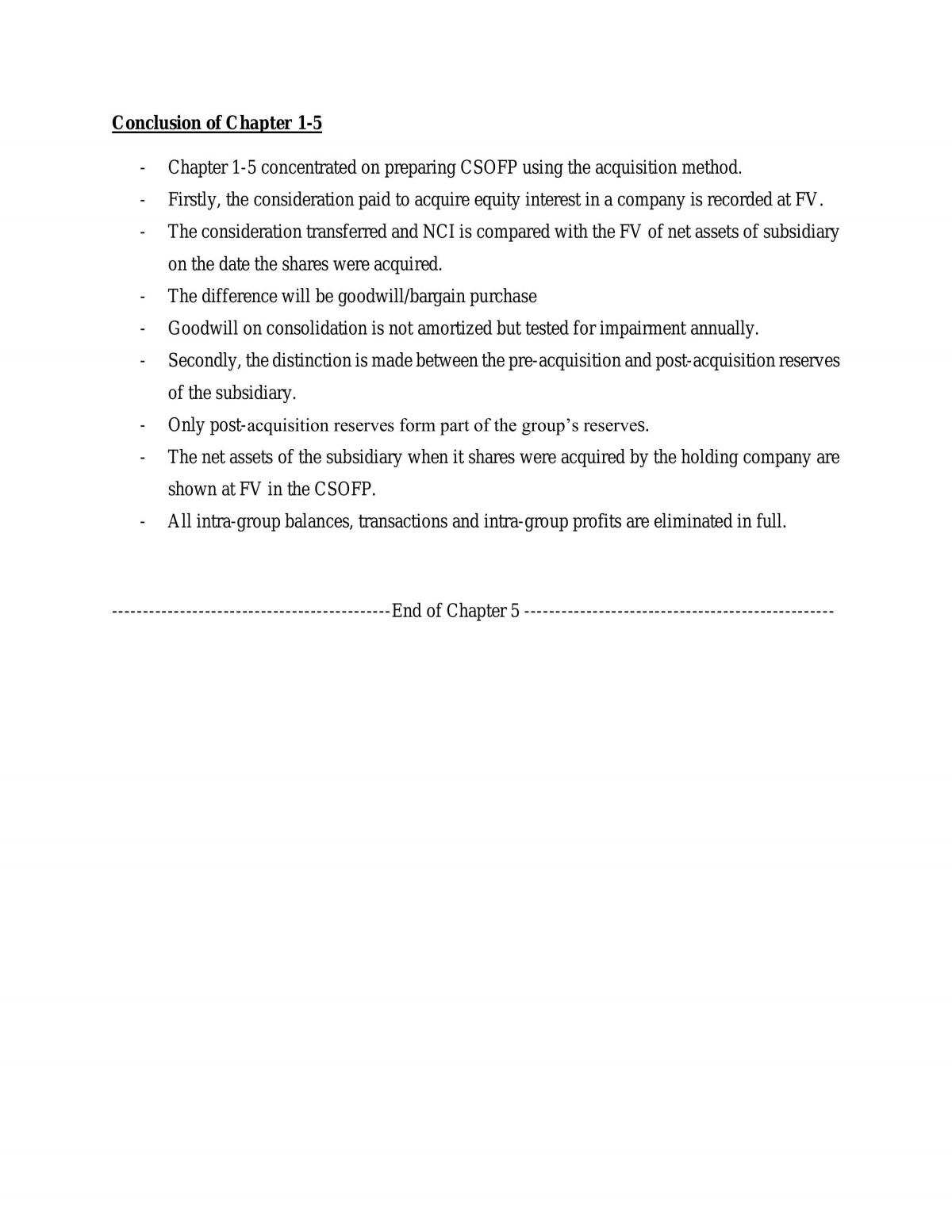 Financial Accounting Reporting 4 - Study Notes  - Page 29