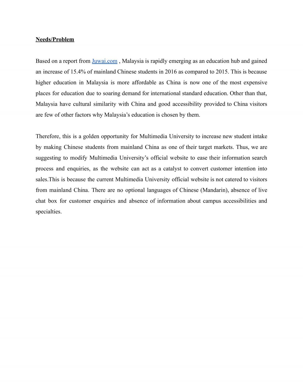 Multimedia Management proposal   - Page 2