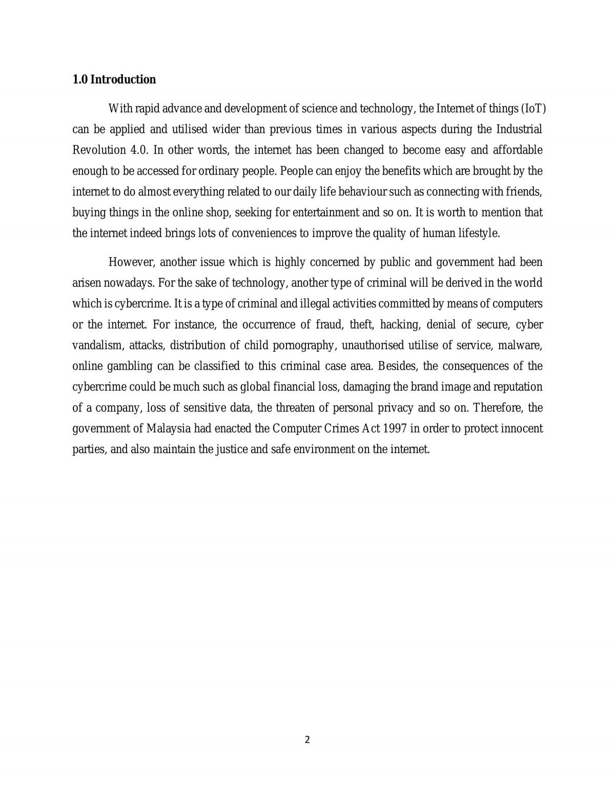 Assignment: Cybercrime  - Page 2