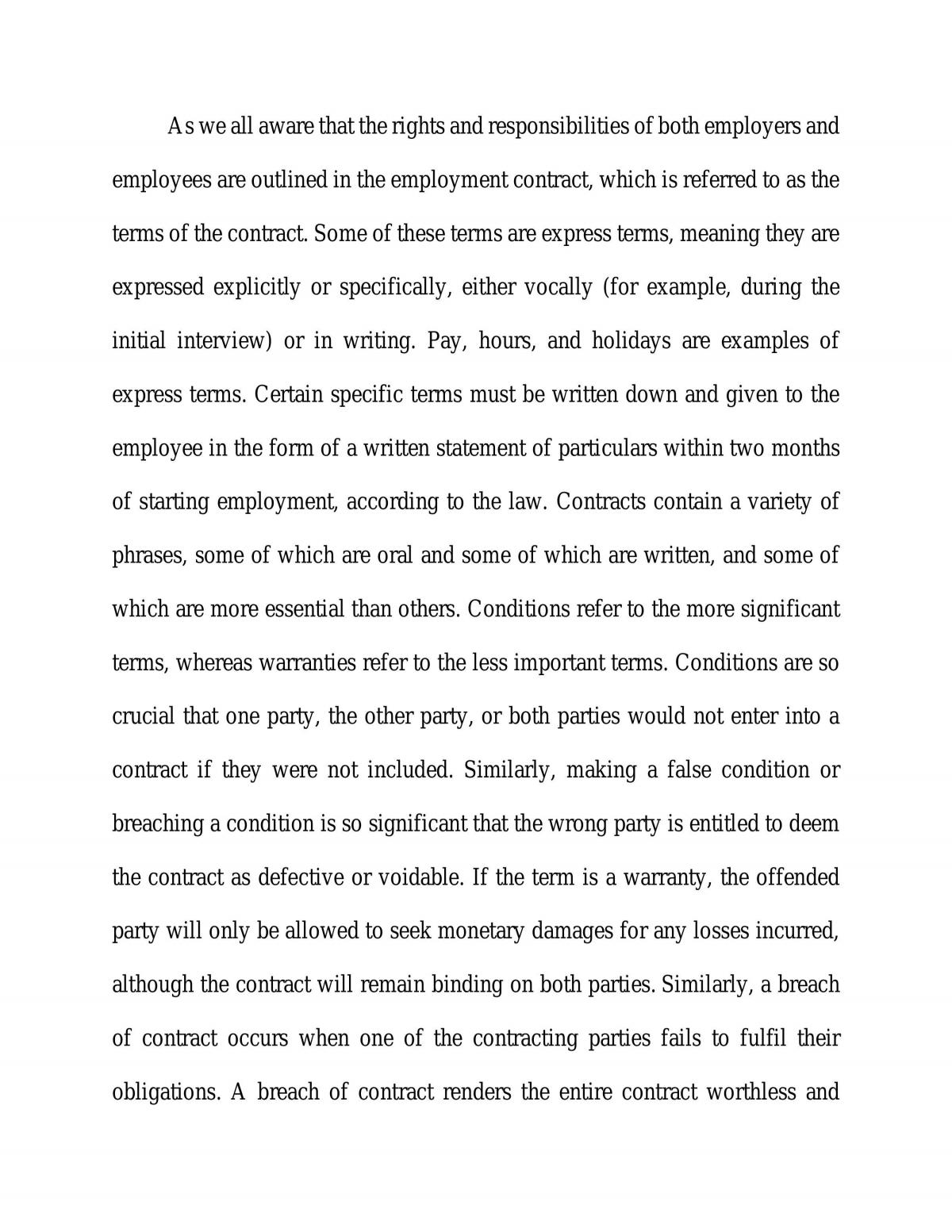 Implied terms may override express terms  - Page 2