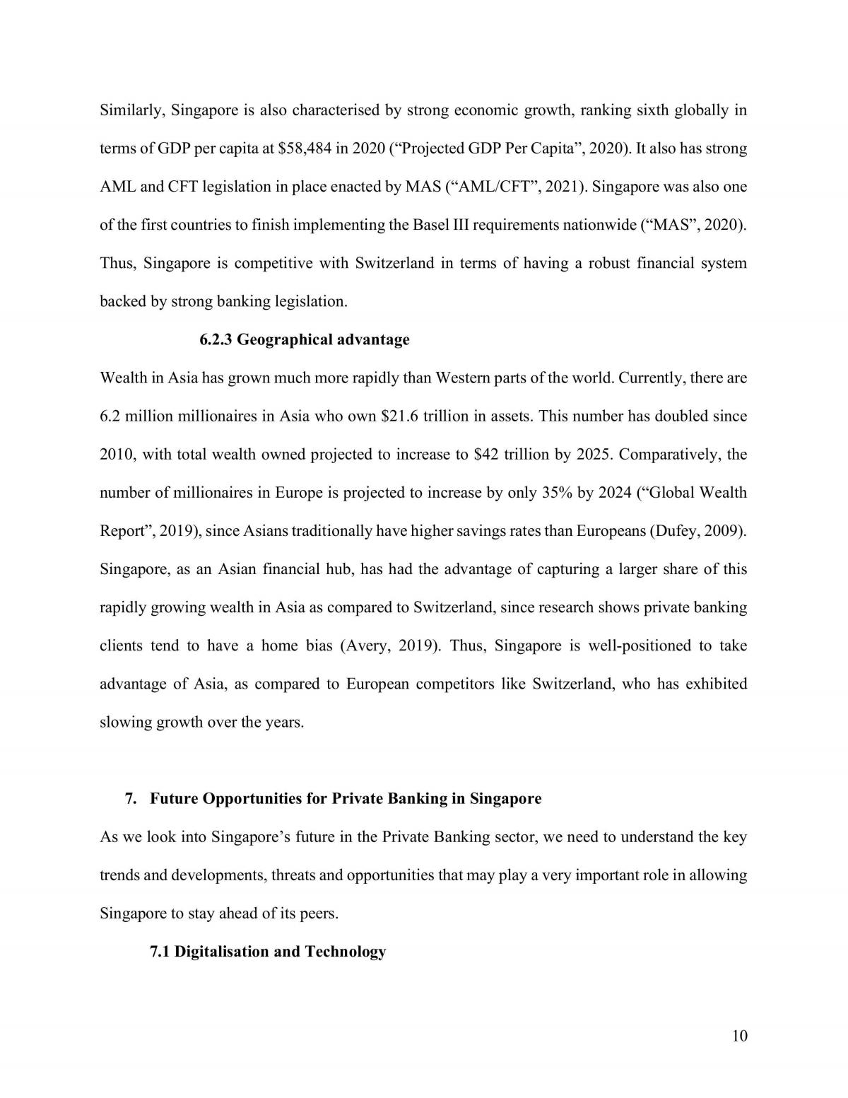 Report on Private Banking - Page 10