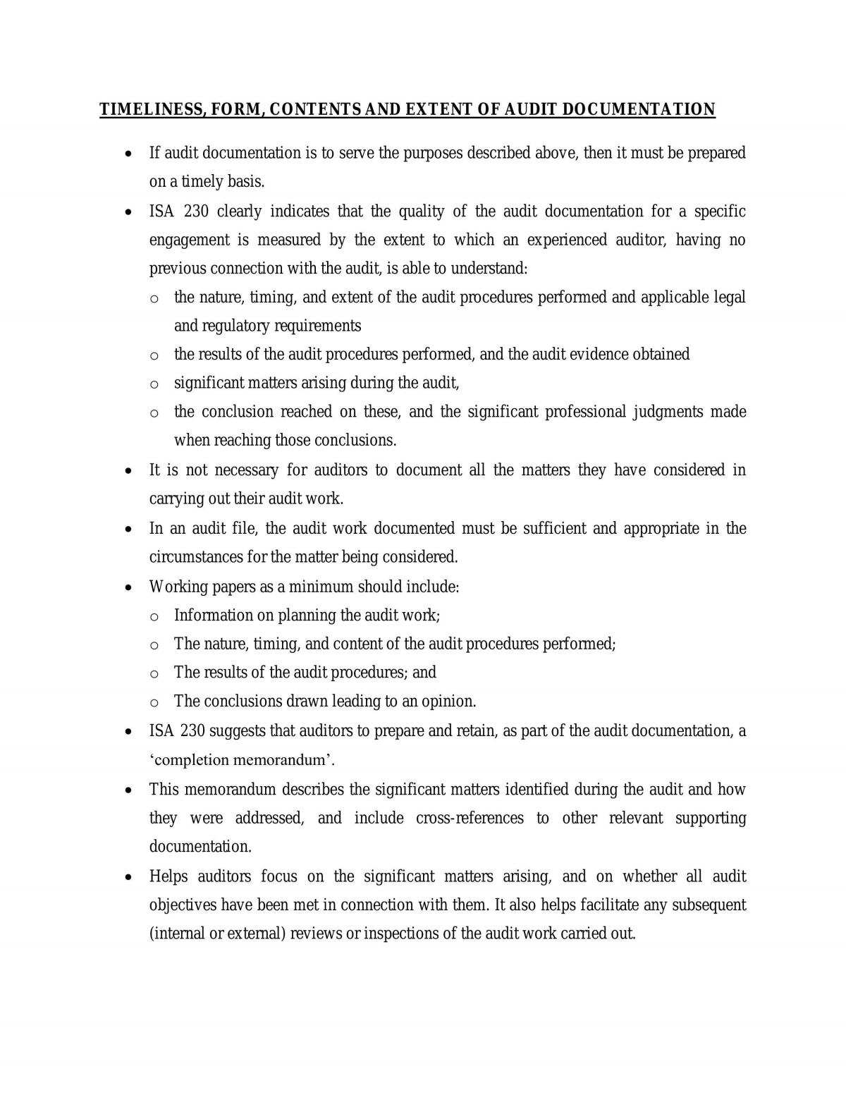 Audit 1 - study notes  - Page 26