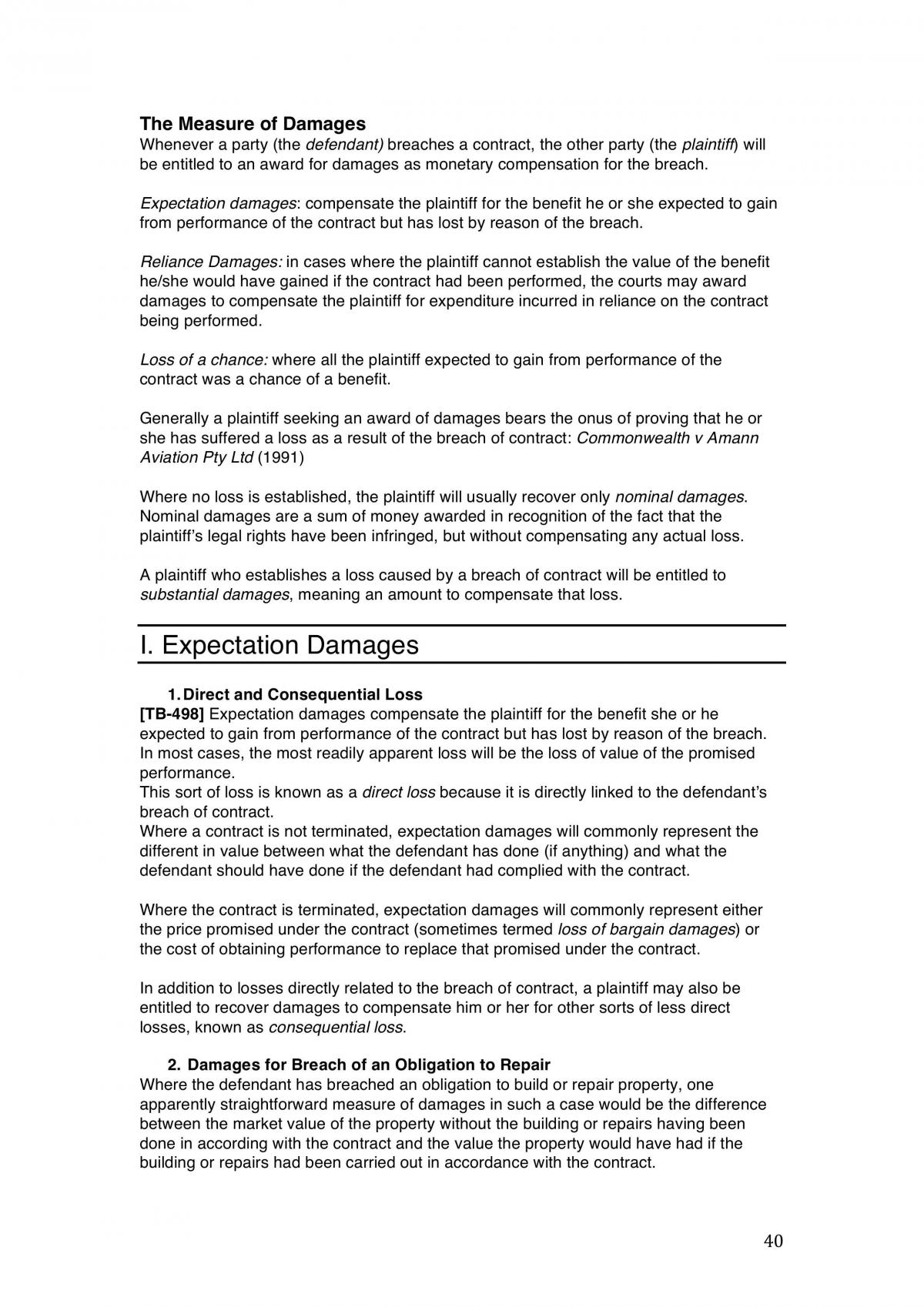 Contracts Notes - Page 40