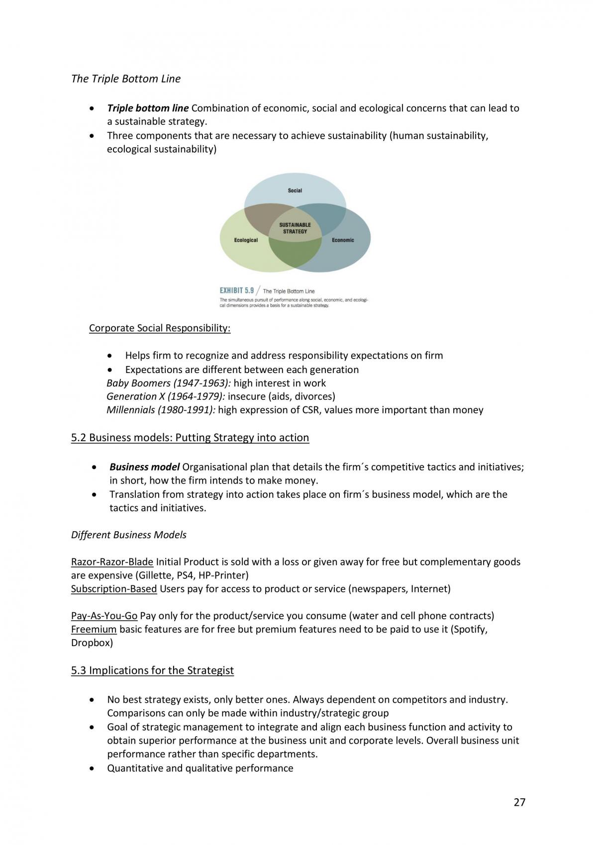 Strategic Management Summary - Page 27