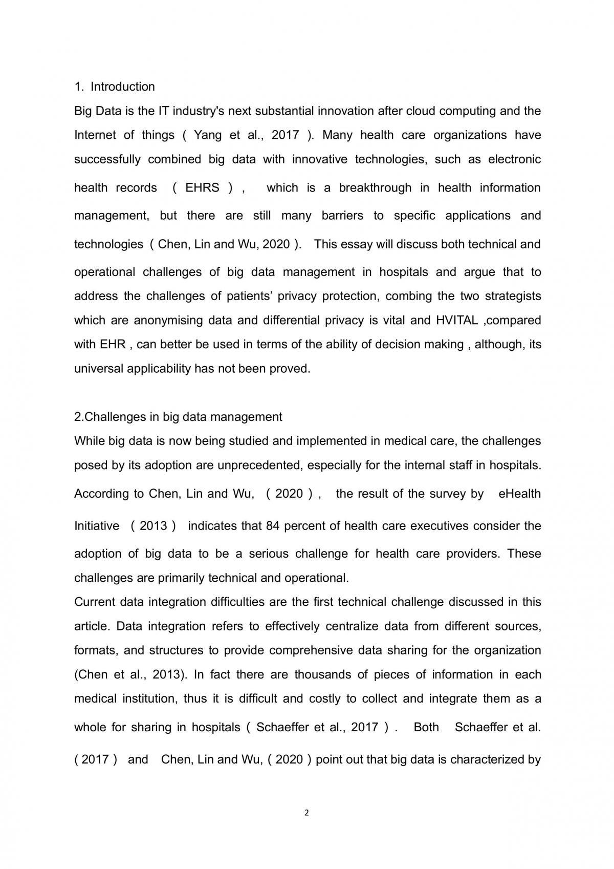 Essay for management - Page 2