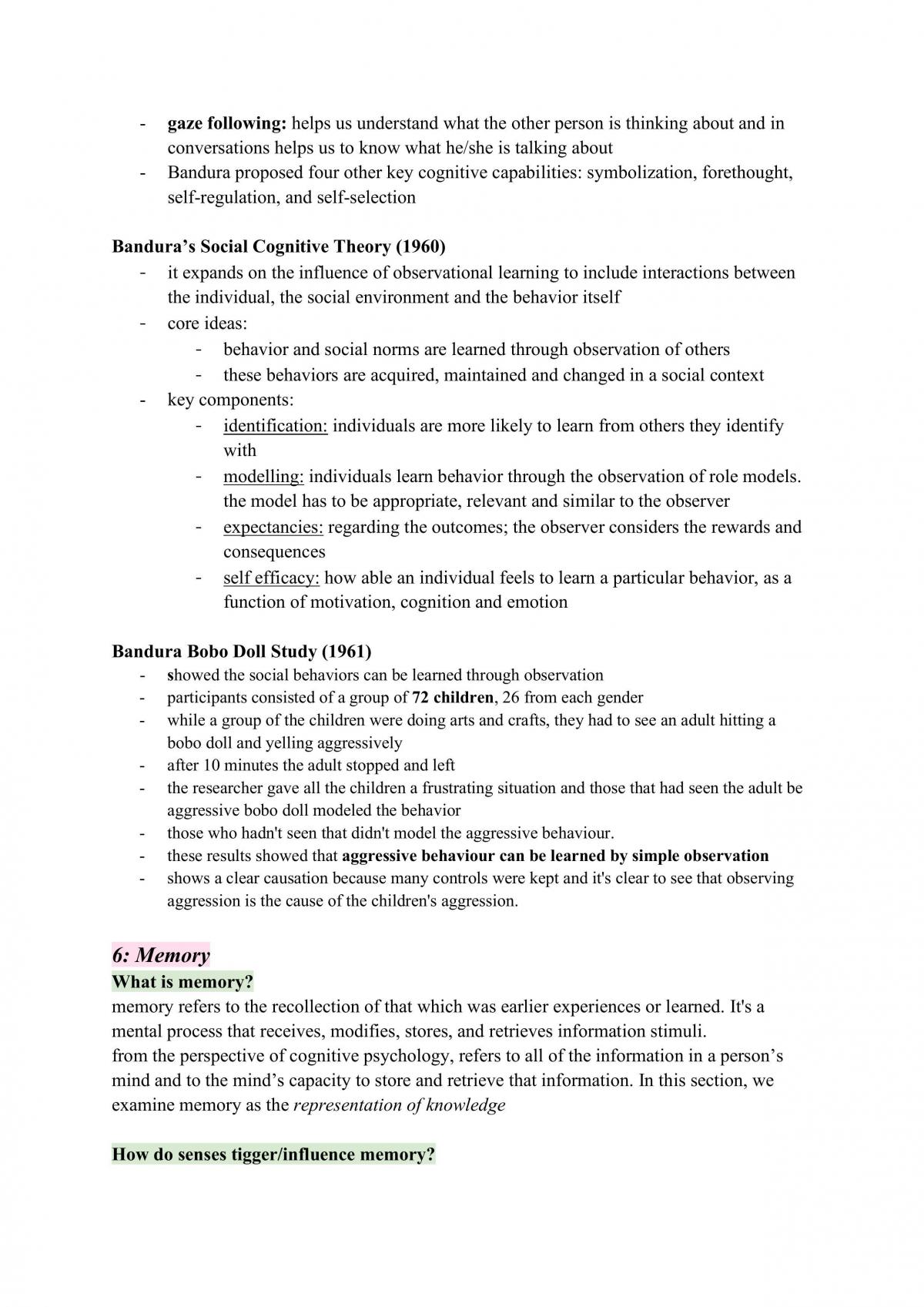 PSYC 1F90 Summary - Page 15