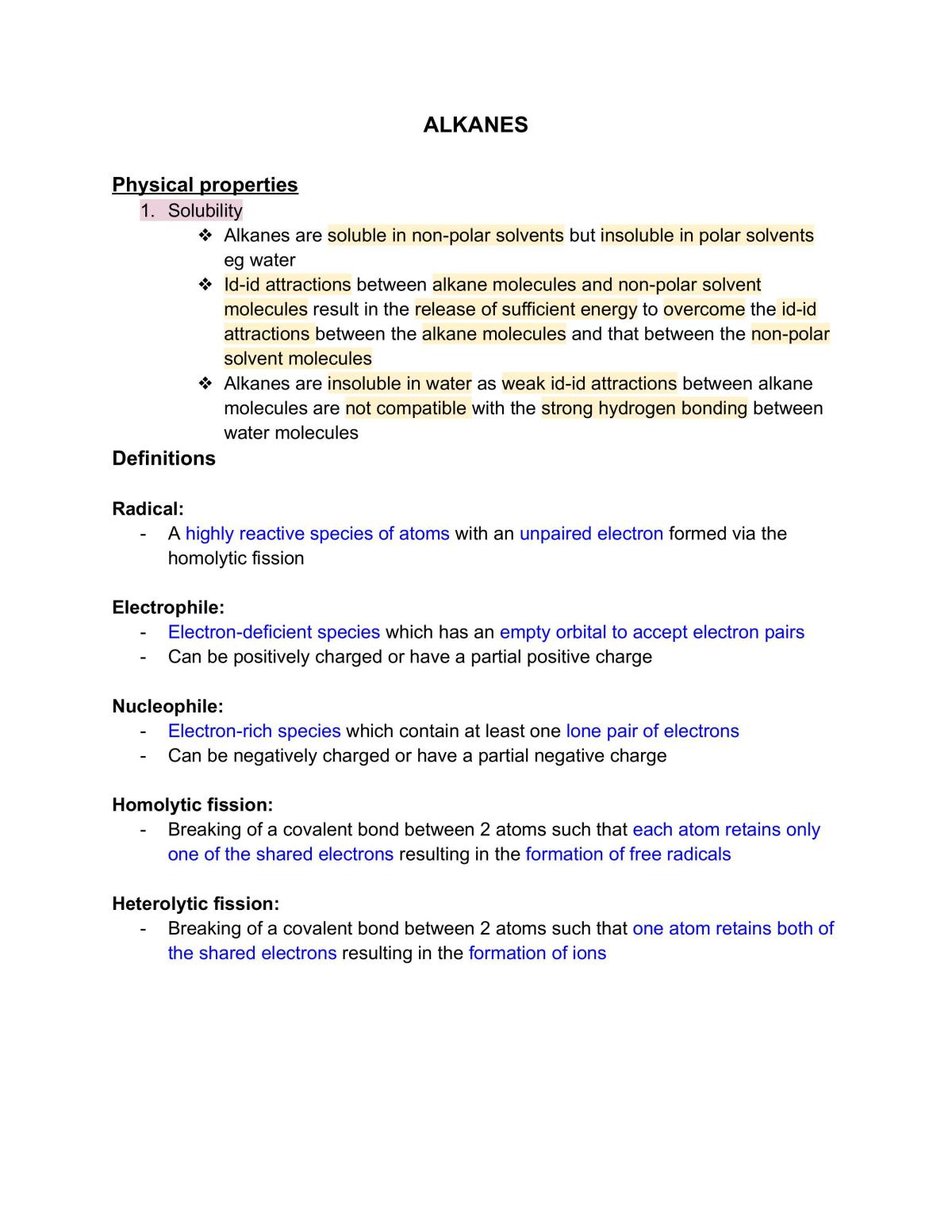 H2 Chemistry study notes - Page 26
