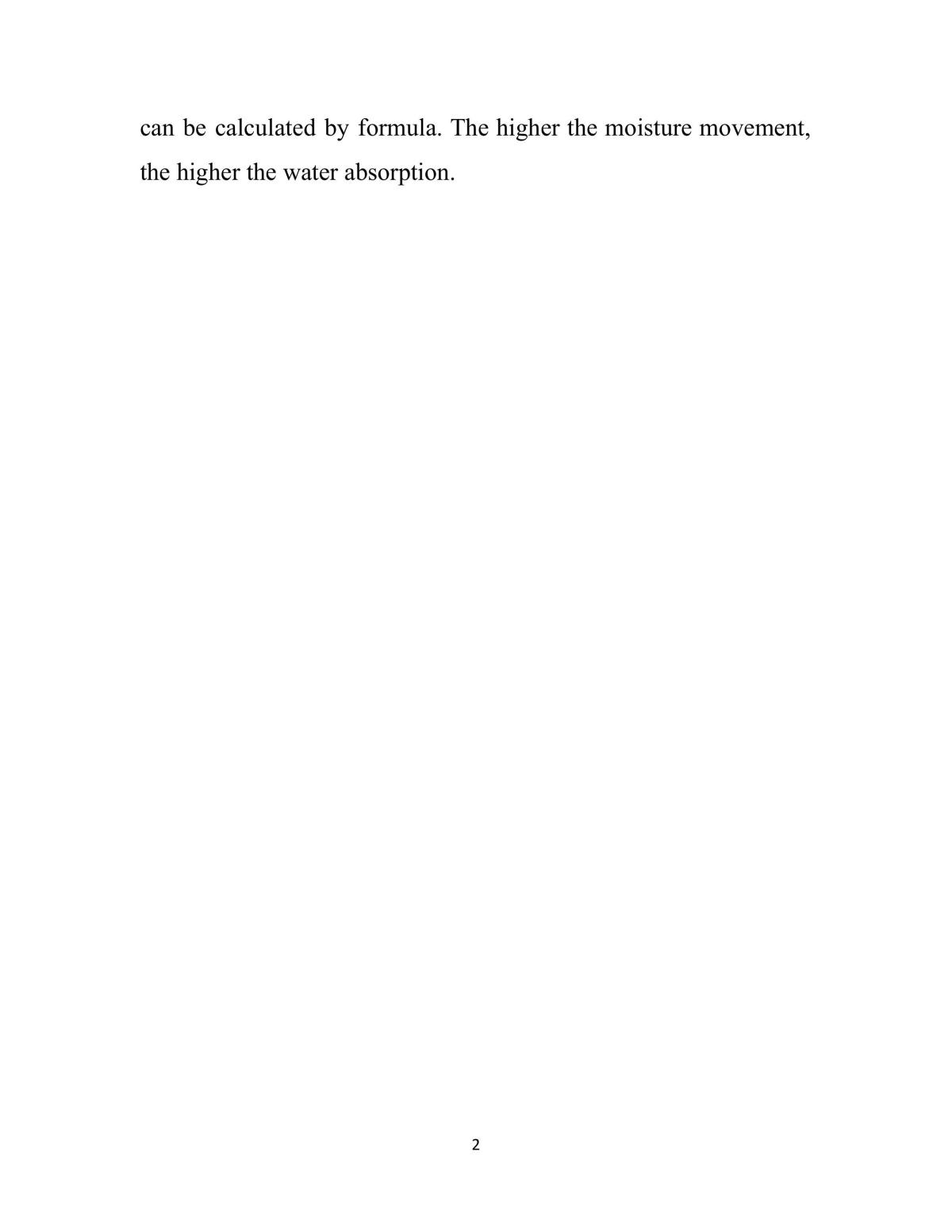 Practical water absorption - Page 2