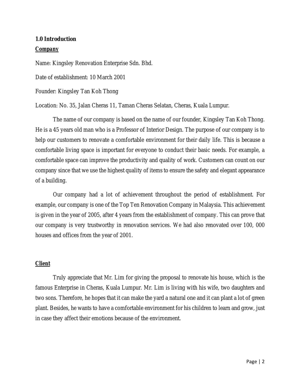 Construction Technology II  - Page 2