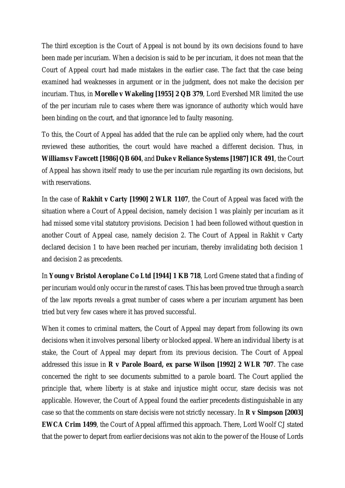 Doctrine of Stare Decisis - Page 11