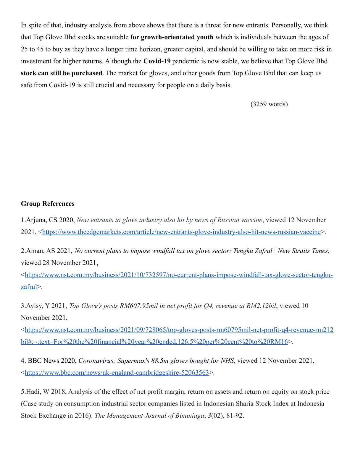 Principles of Investment (Group Assignment) - Page 22