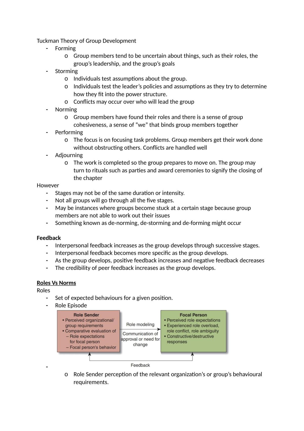 HRM203 - Human Behaviour in Organisation Exam Study Notes - Page 26