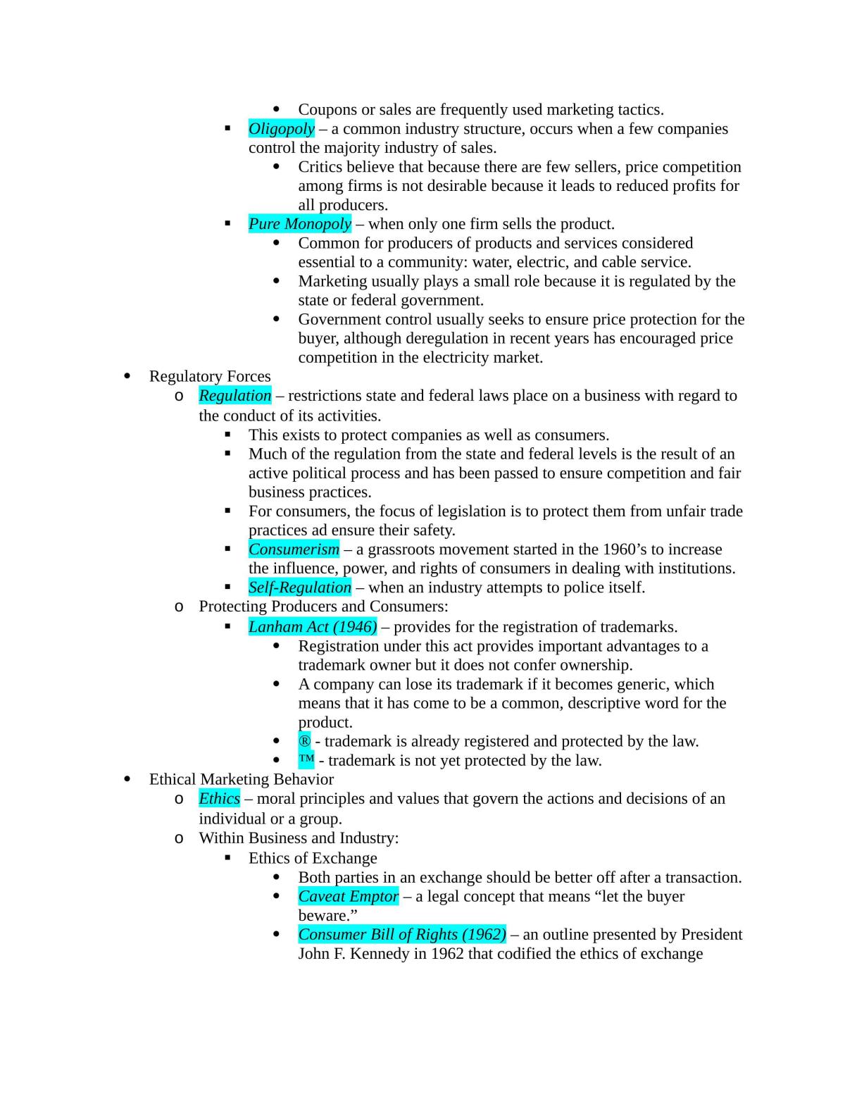 MKT351 - Consumer Behaviour Exam Study Notes - Page 15
