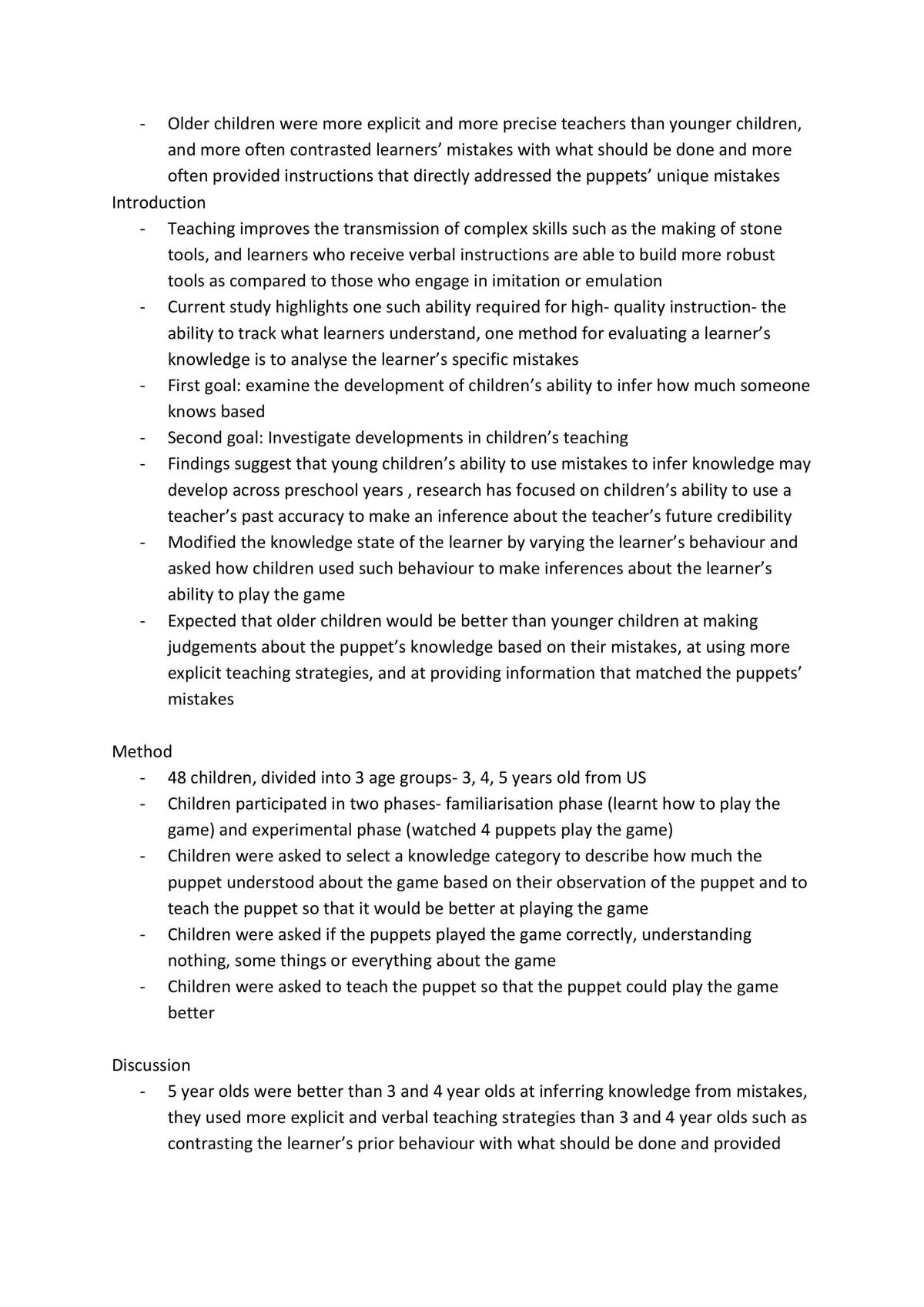 NUS PL4205 Developmental Processes Notes - Page 36
