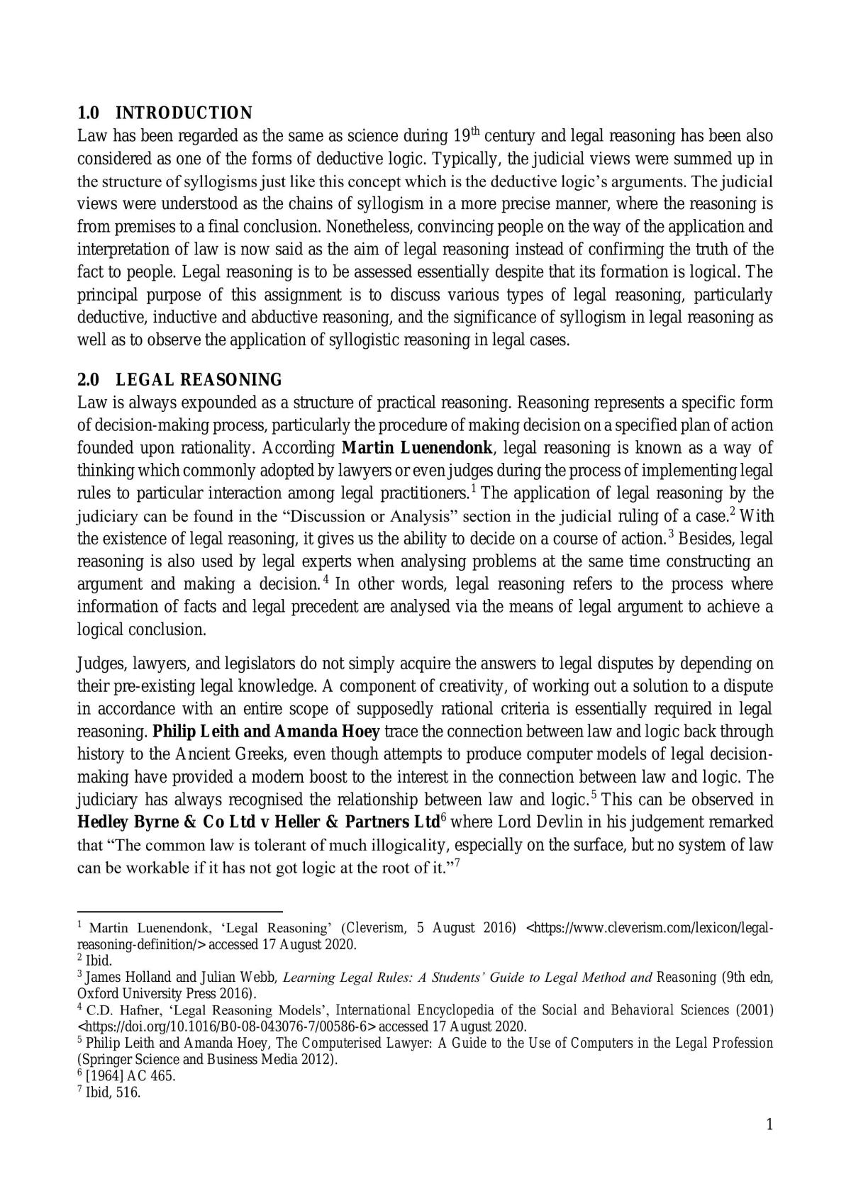 Legal Method Project - Page 2