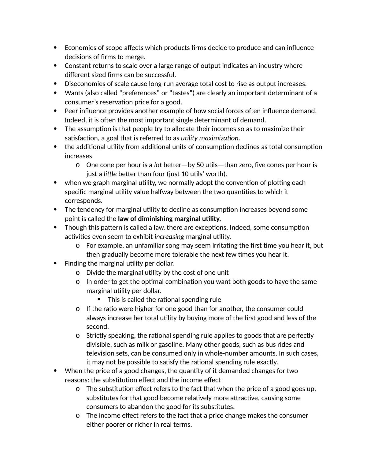 Microeconomics Full Notes - Page 20