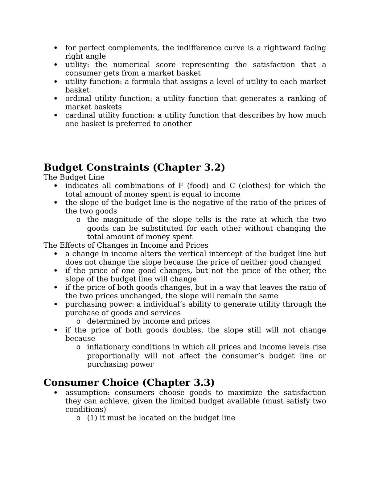 Microeconomics Notes - Page 9