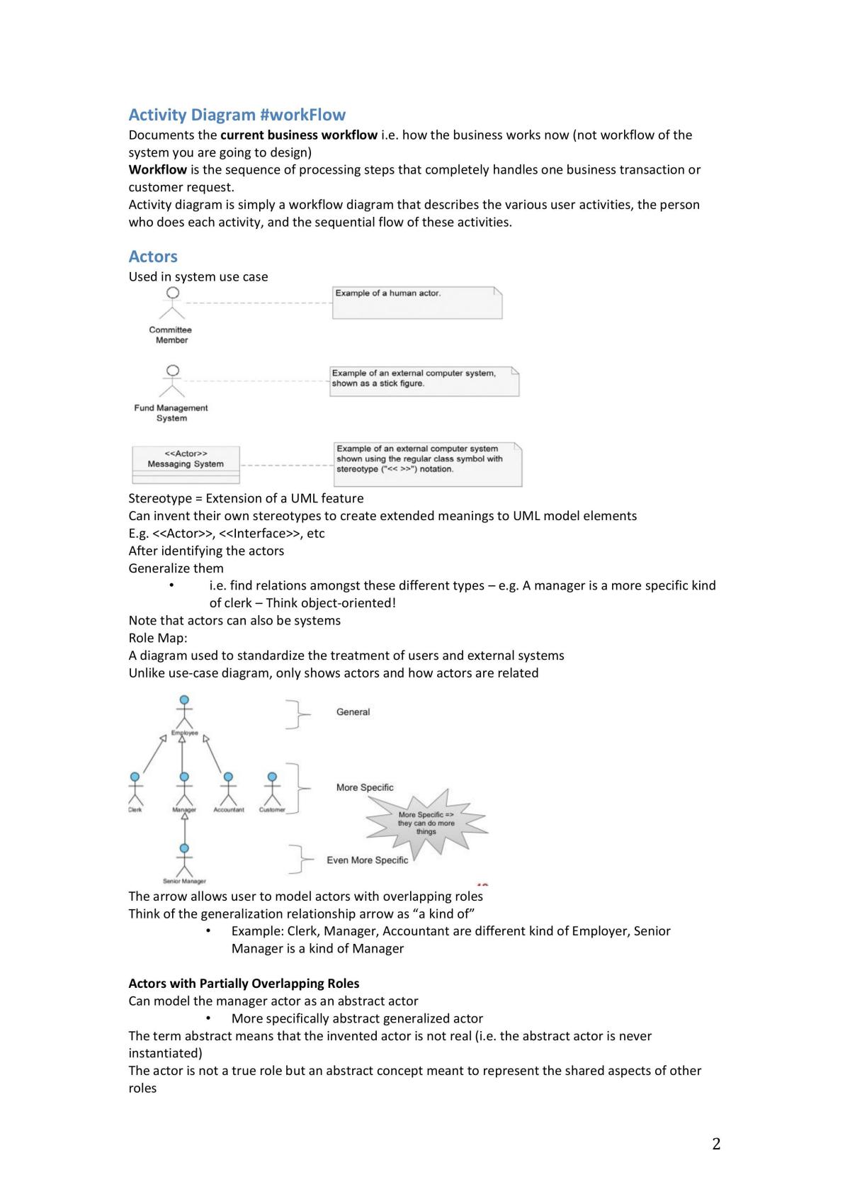 Requirements Analysis and Design Notes - Page 2