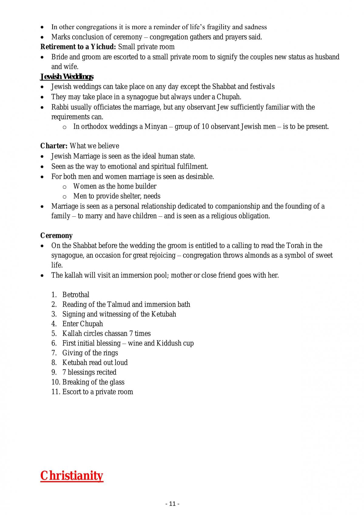 Studies of Religion Notes - Page 11