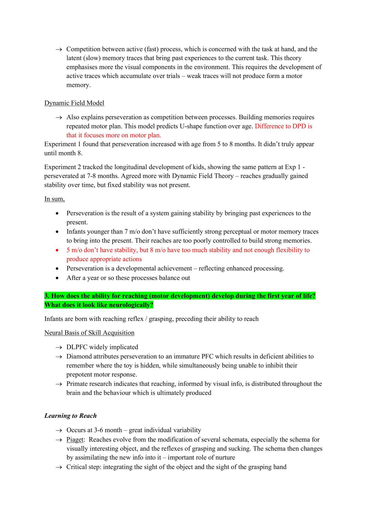 Intro to Sensation and Perception Review - Page 20