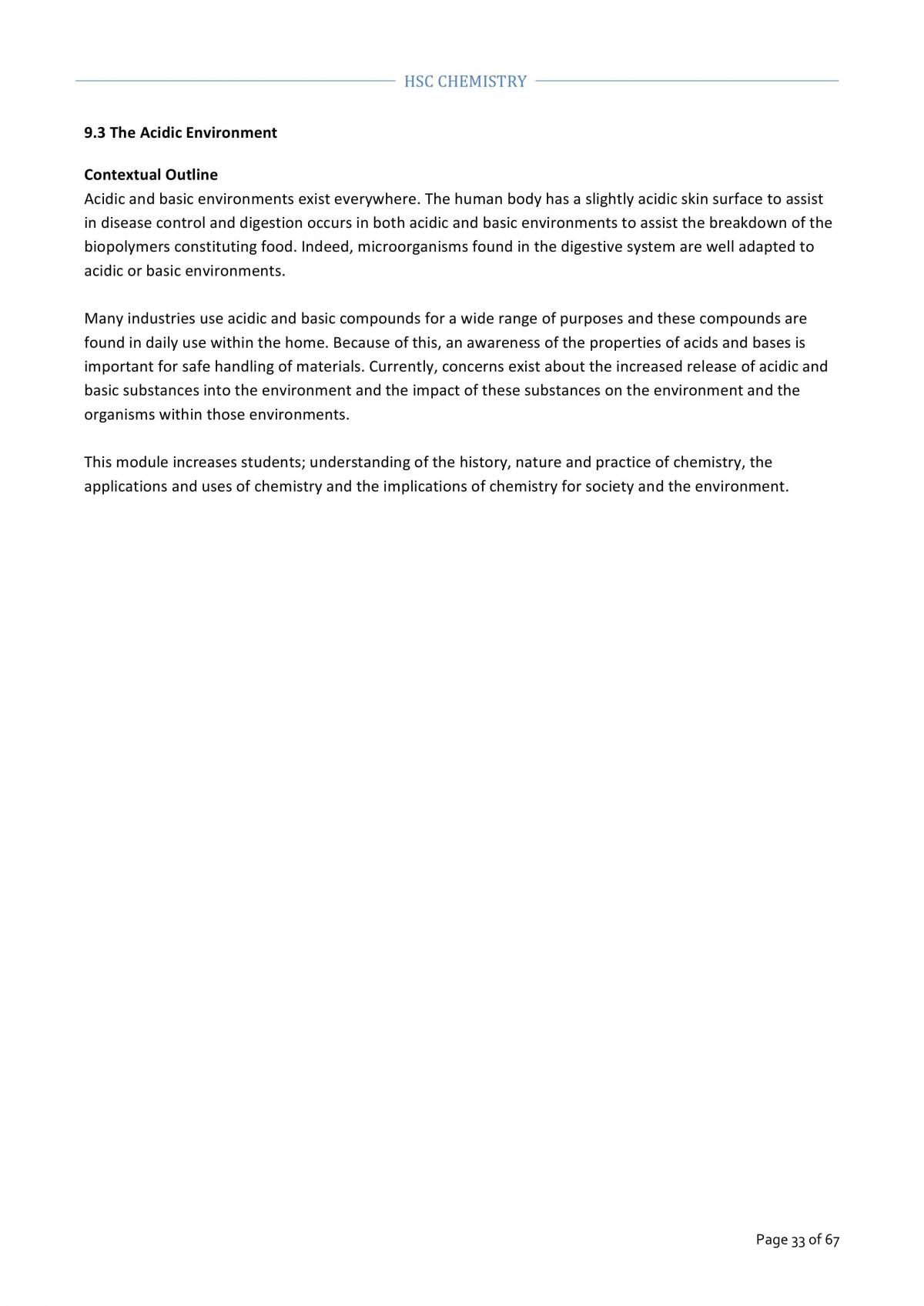 HSC Chemistry Notes  - Page 33