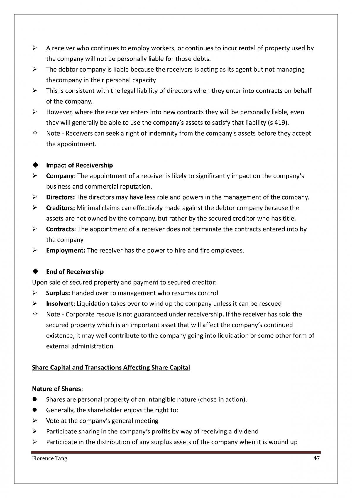 LEGT2741 Revision Notes - Page 47