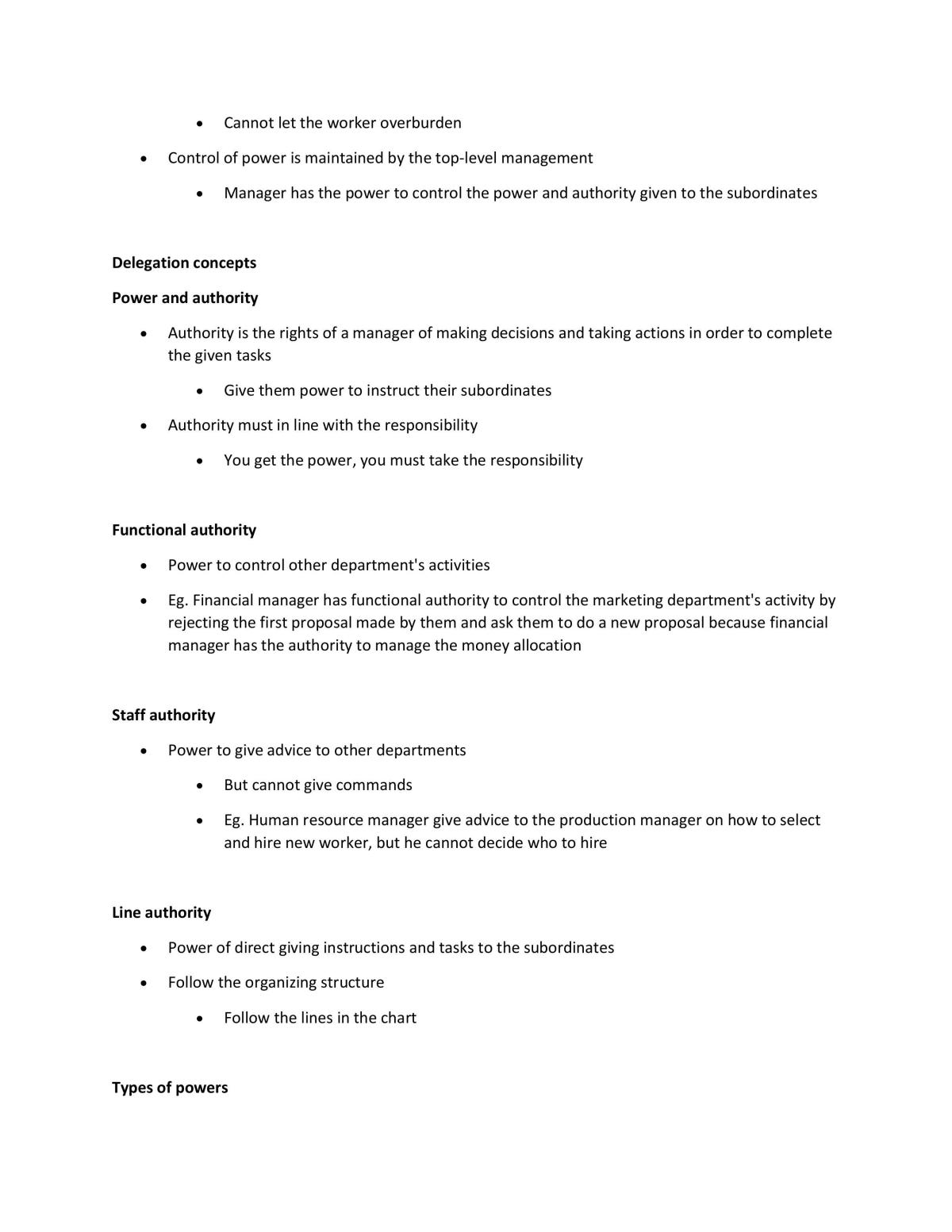 FPBS1034 Principles of Management Notes - Page 16