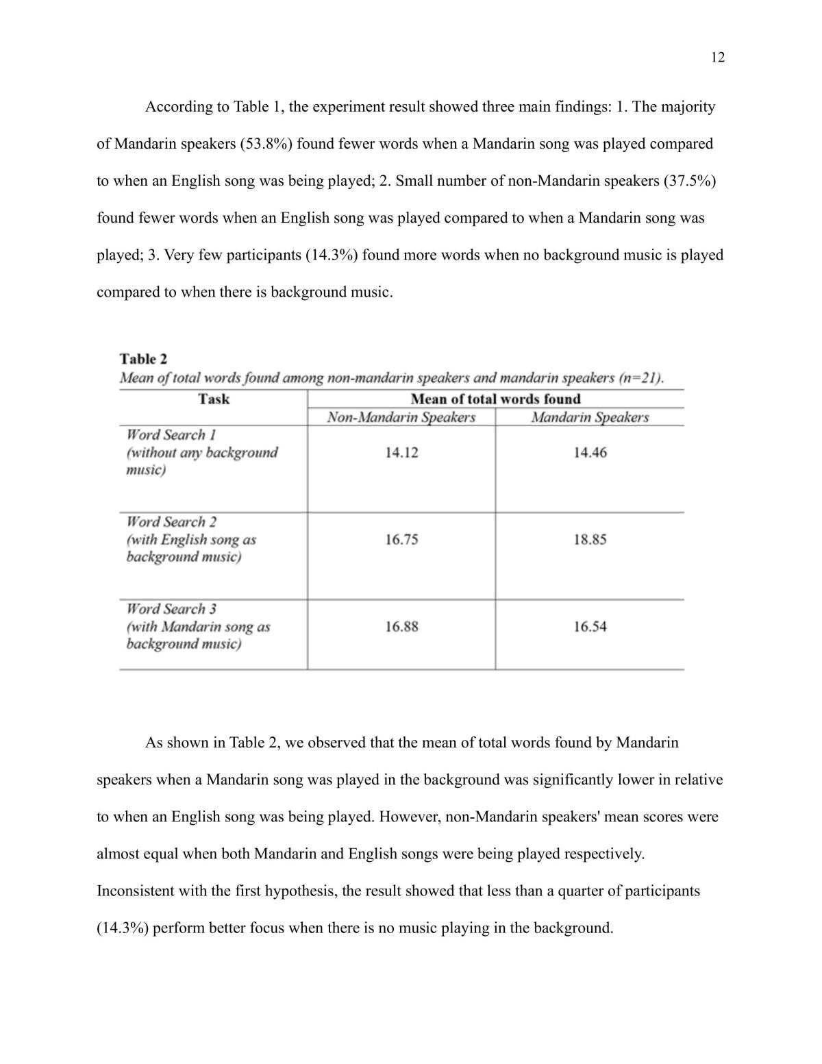 Cognitive Experiment Research  - Page 12