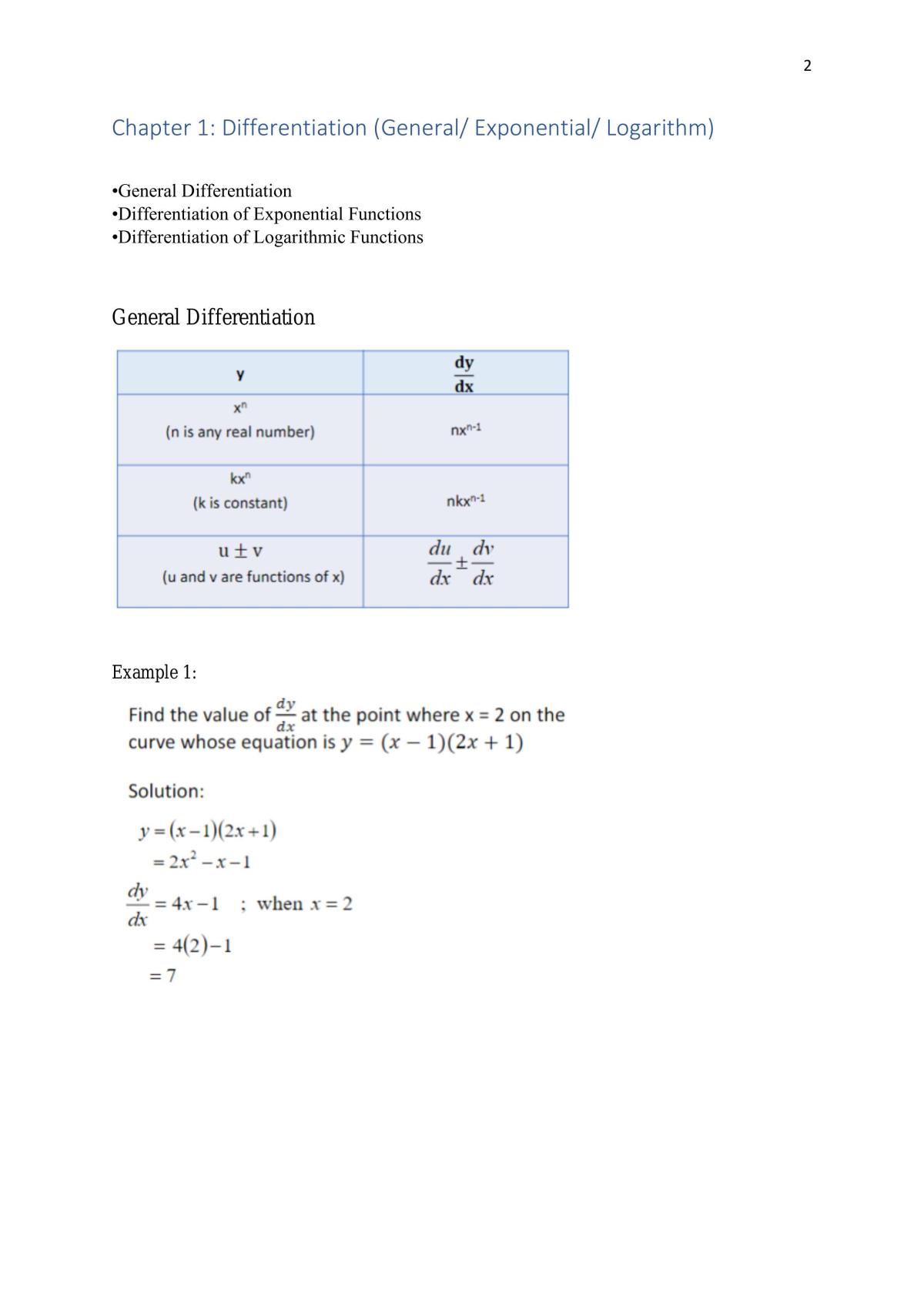 Engineering Math 2 - Page 2