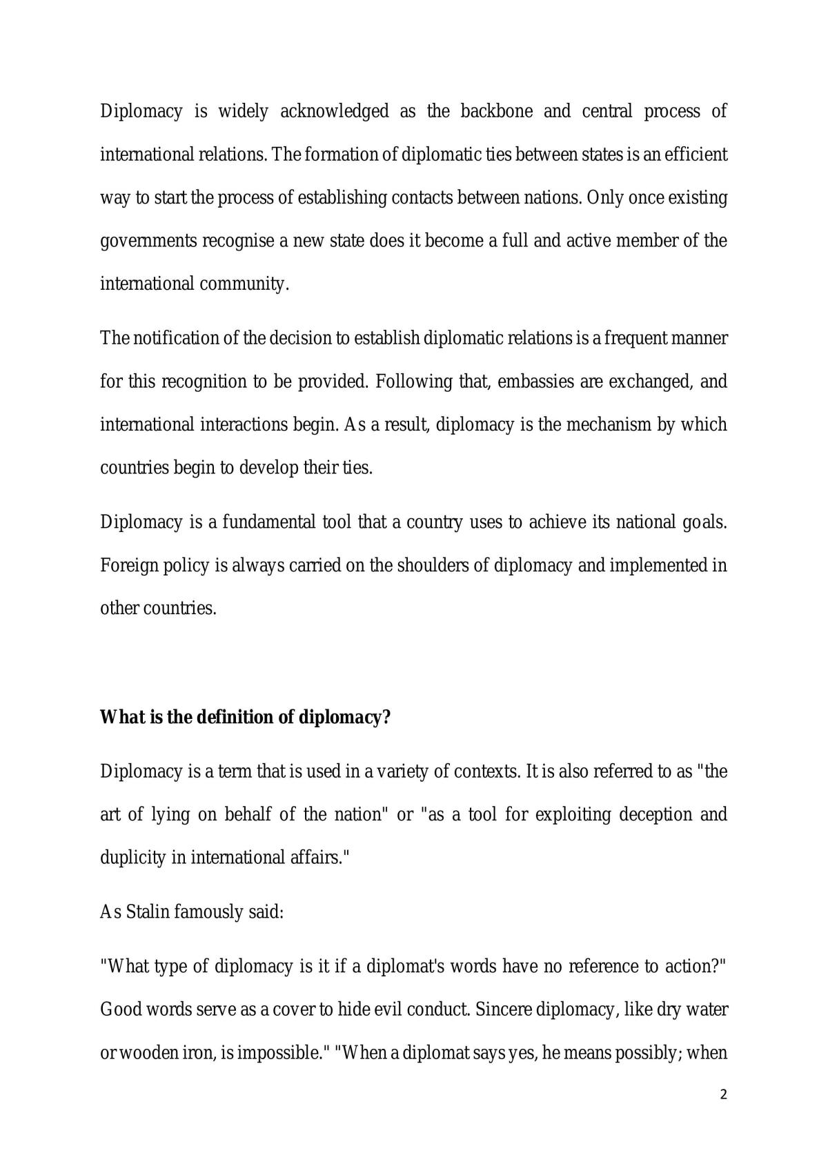 Diplomacy Notes - Page 2