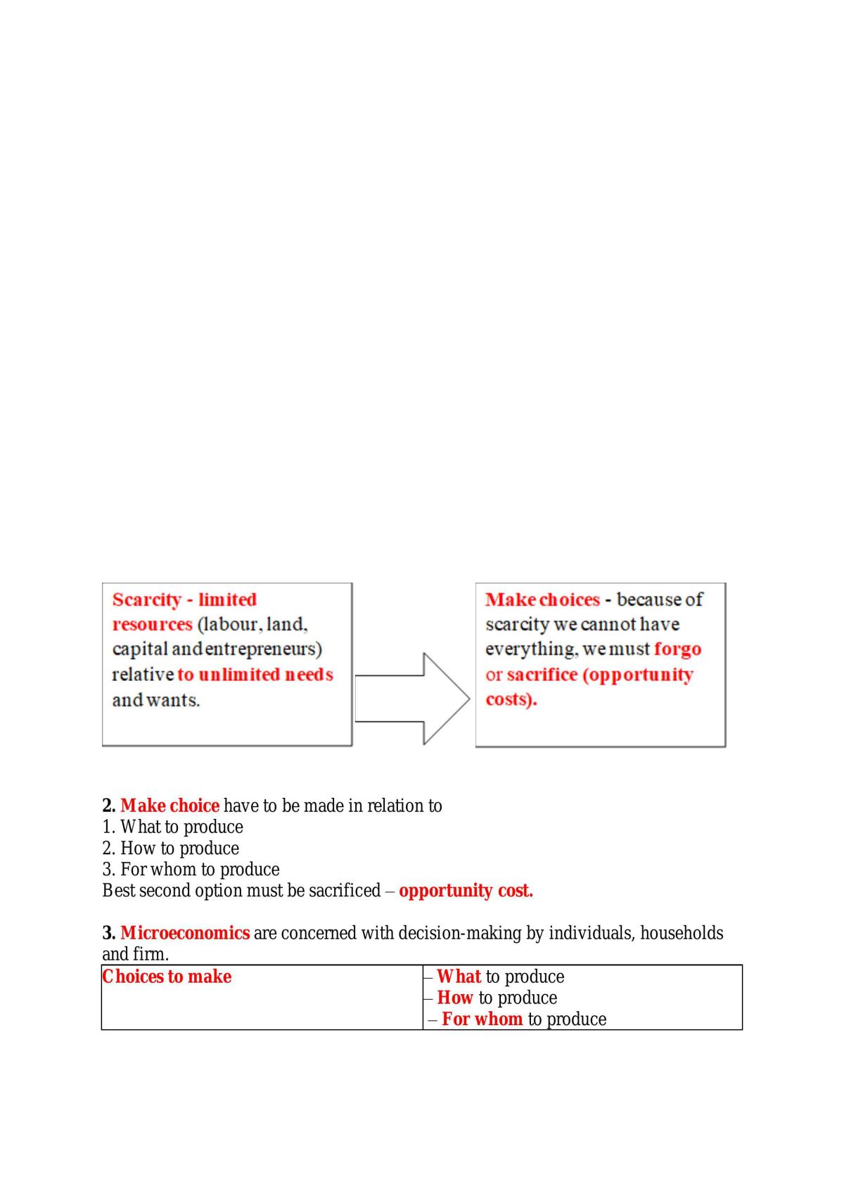 Microeconomics Study Notes - Page 2