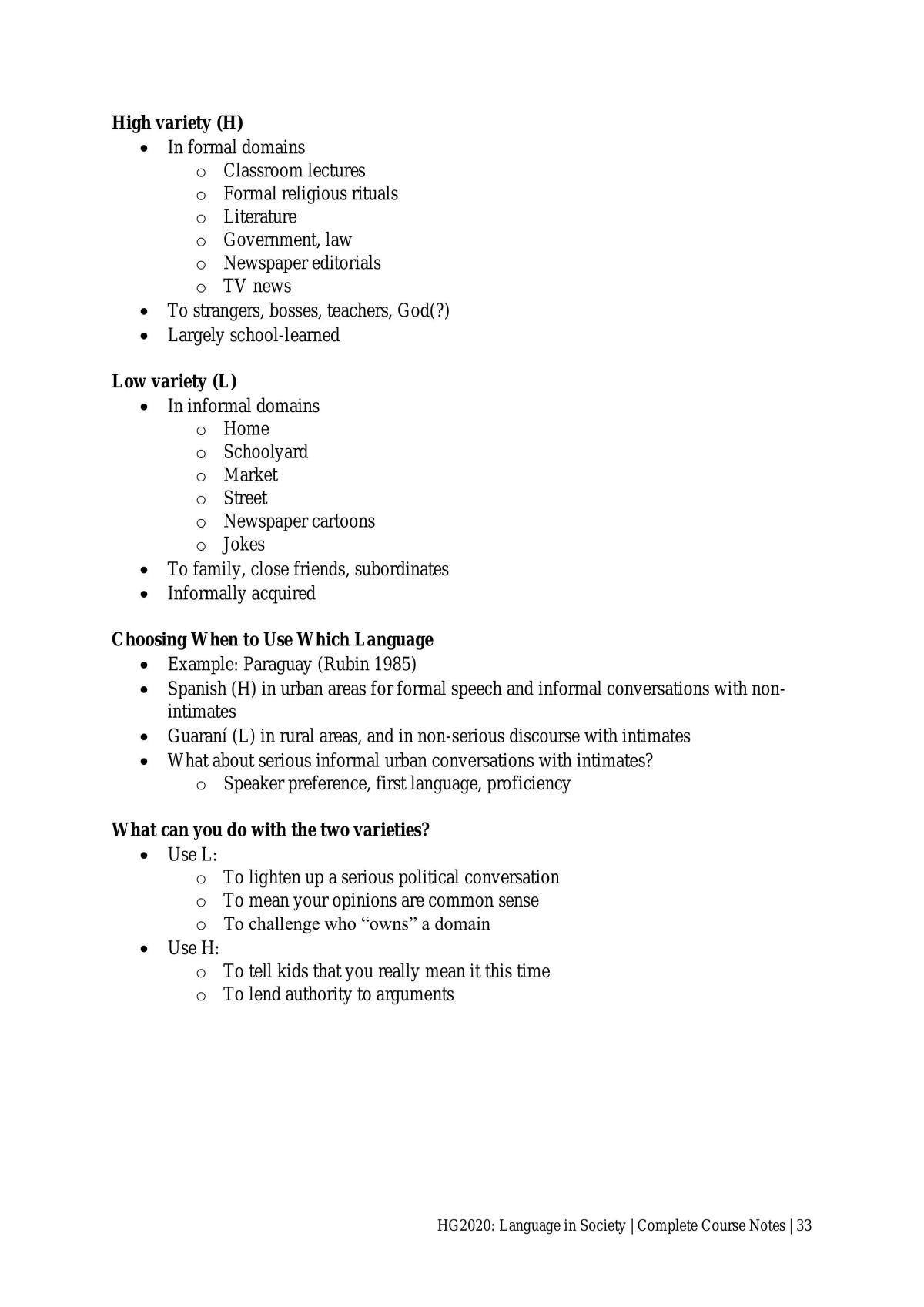 HG2020 Course Notes - Page 33