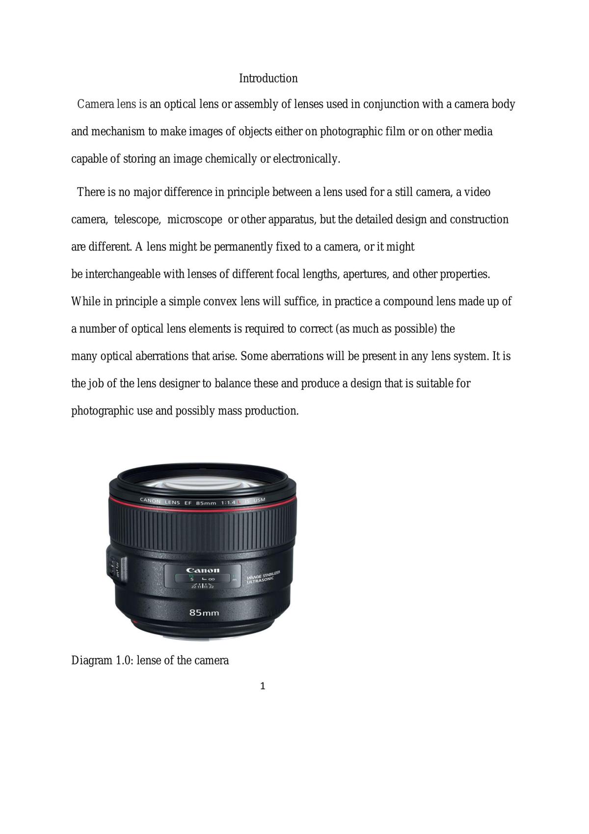 Lense of Camera - Page 2