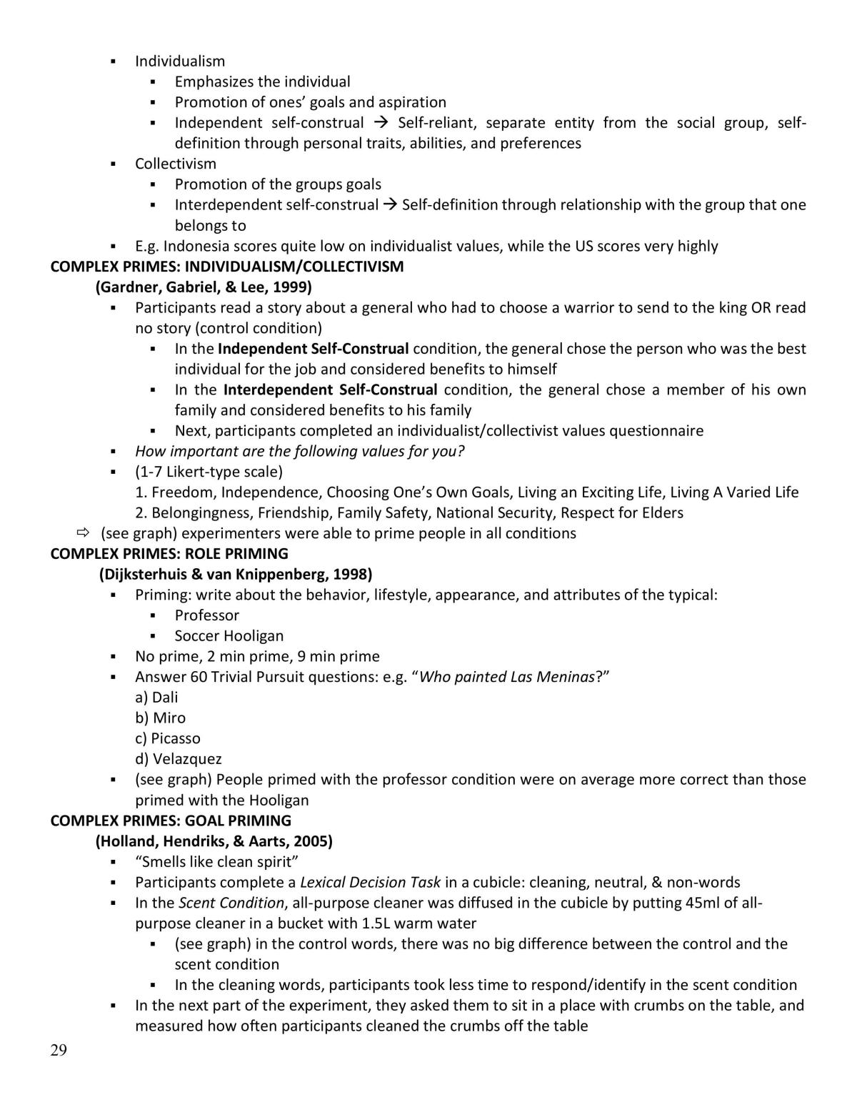 Method and Theory in Cognition - Lecture Notes - Page 29