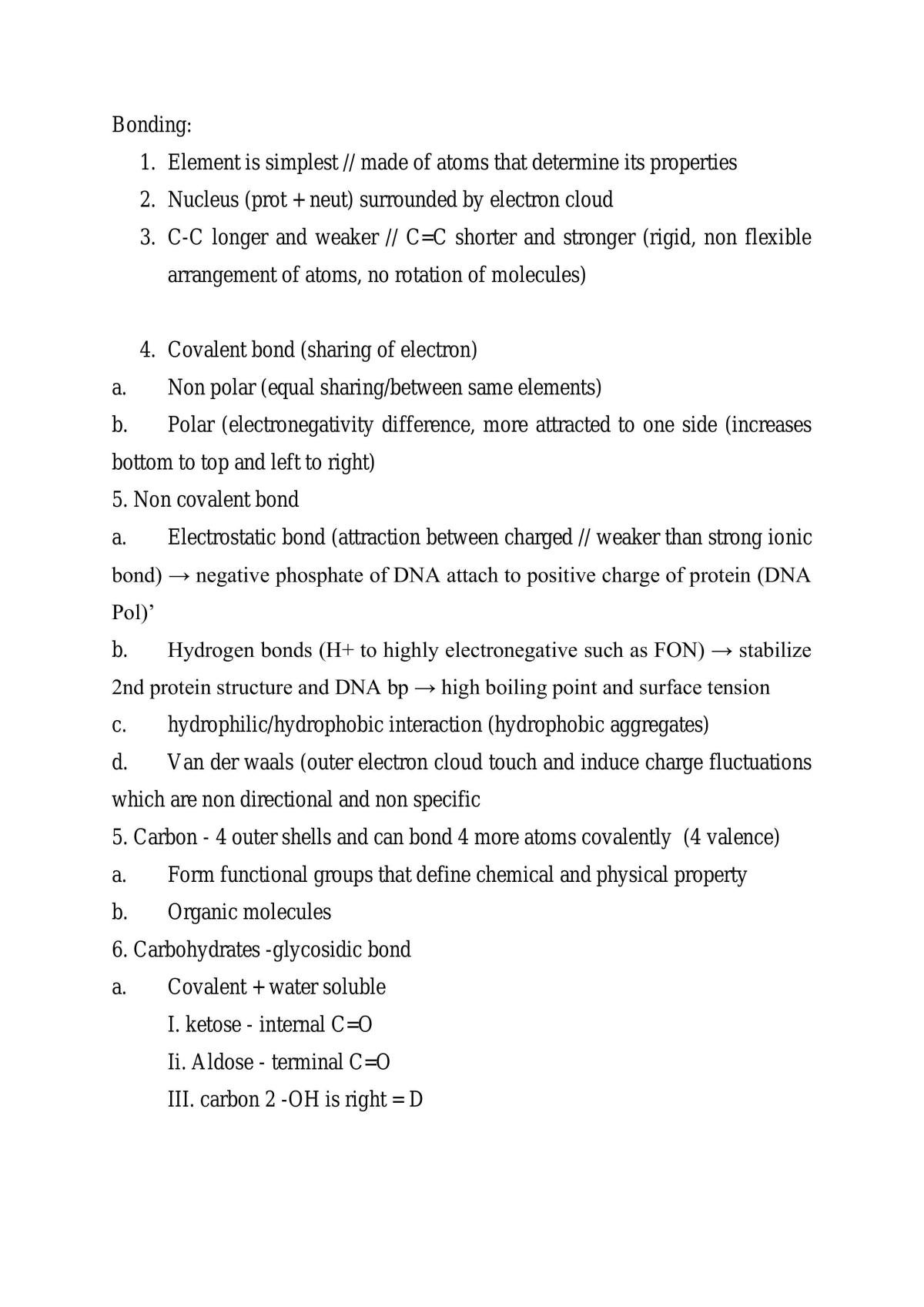 Cell biology notes - Page 2
