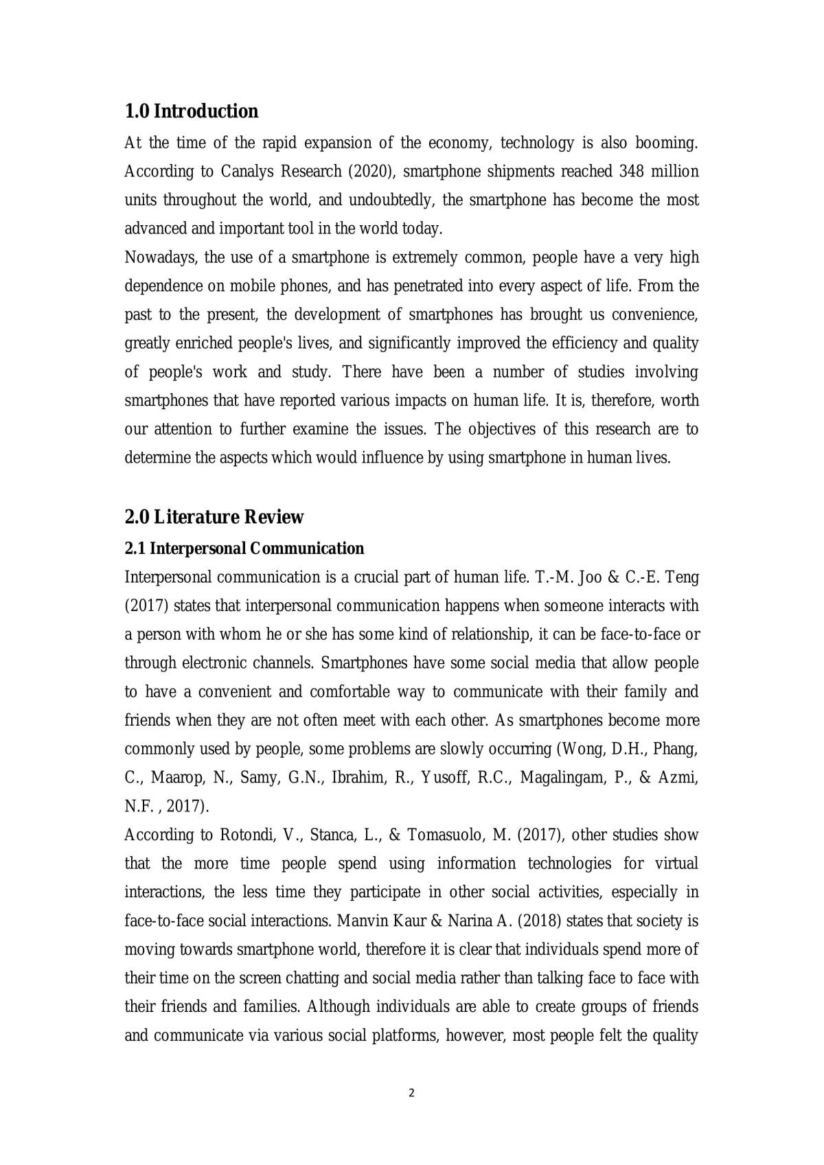 Statistics for Business Assignment - Page 2