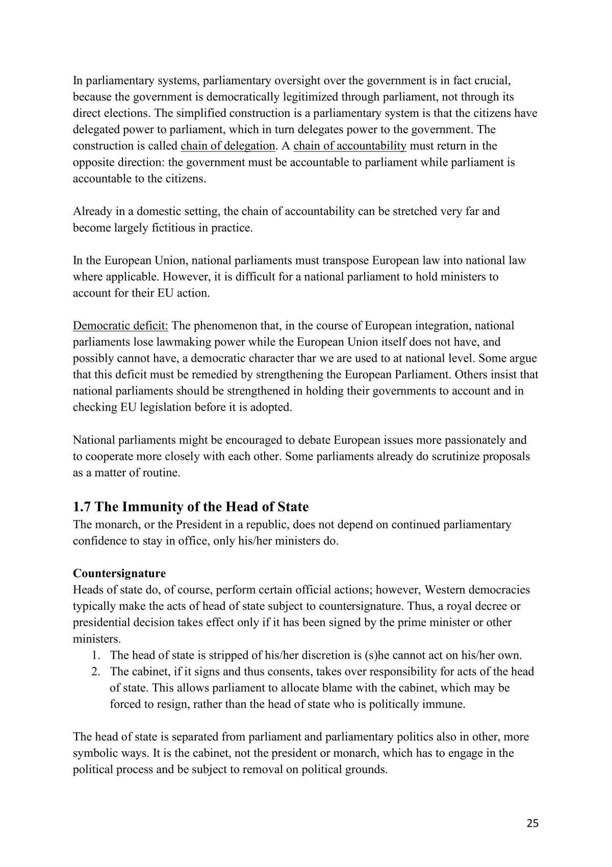 Intro to Comparative Politics - Full Notes - Page 25