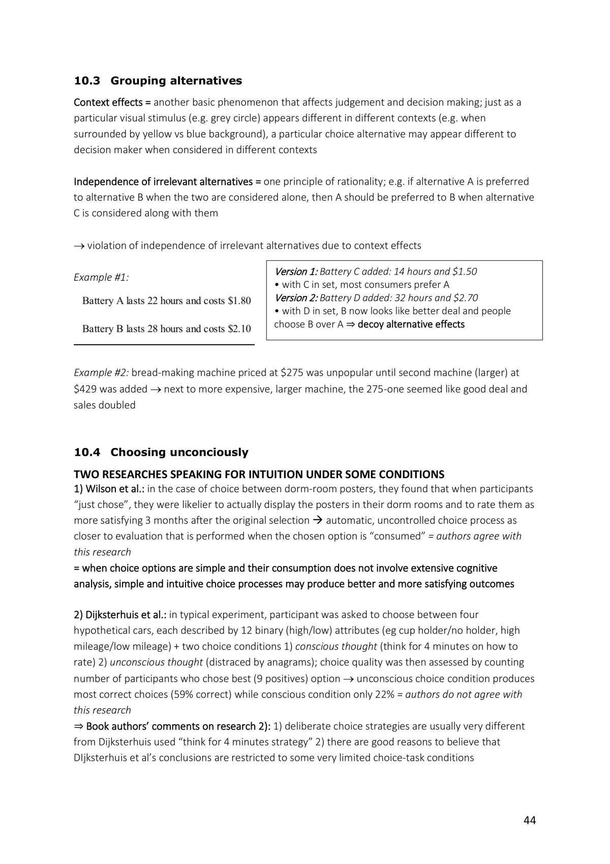 Pricing Summary - Page 45