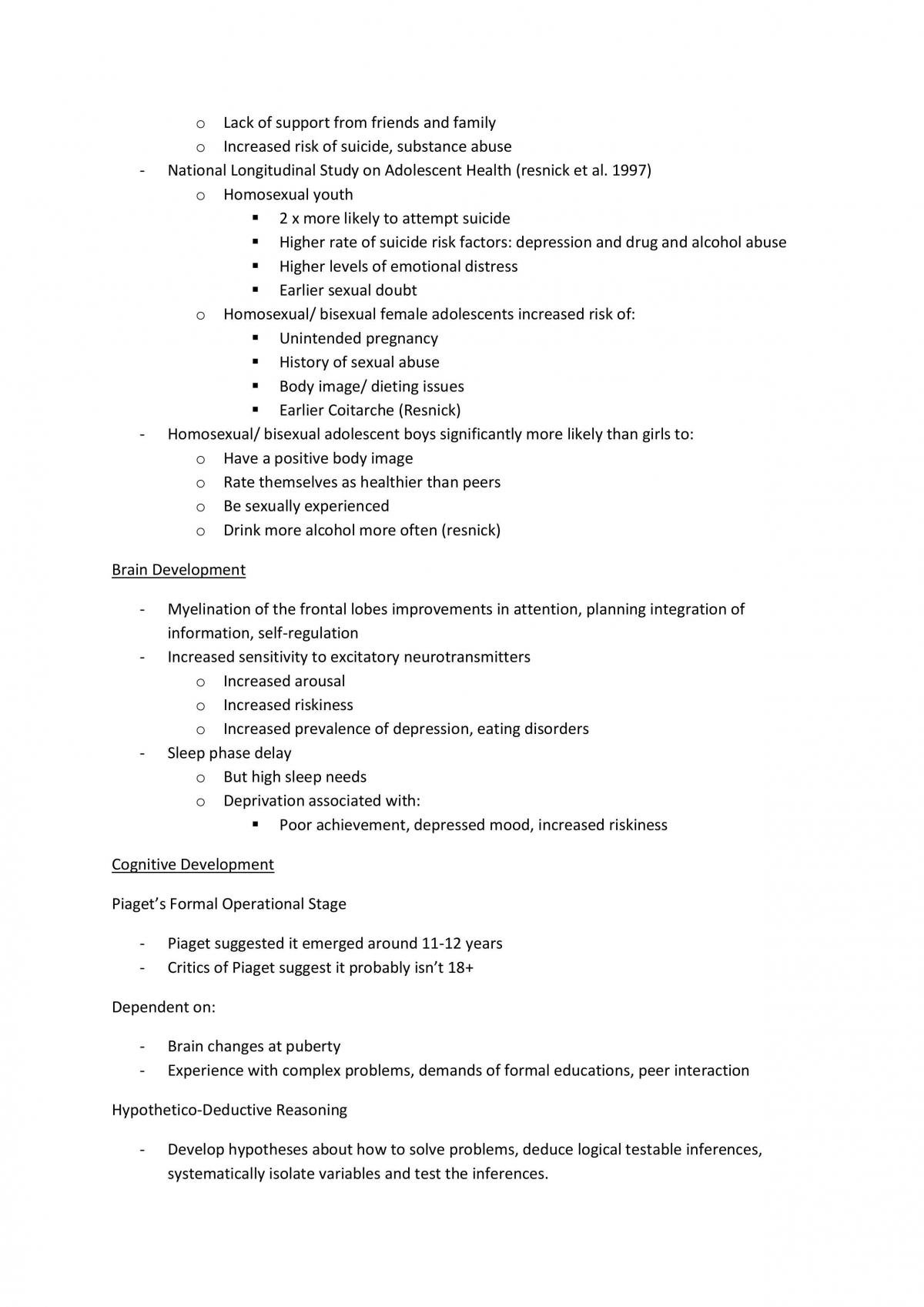 Lifespan Development Psychology - Final Exam Notes - Page 19