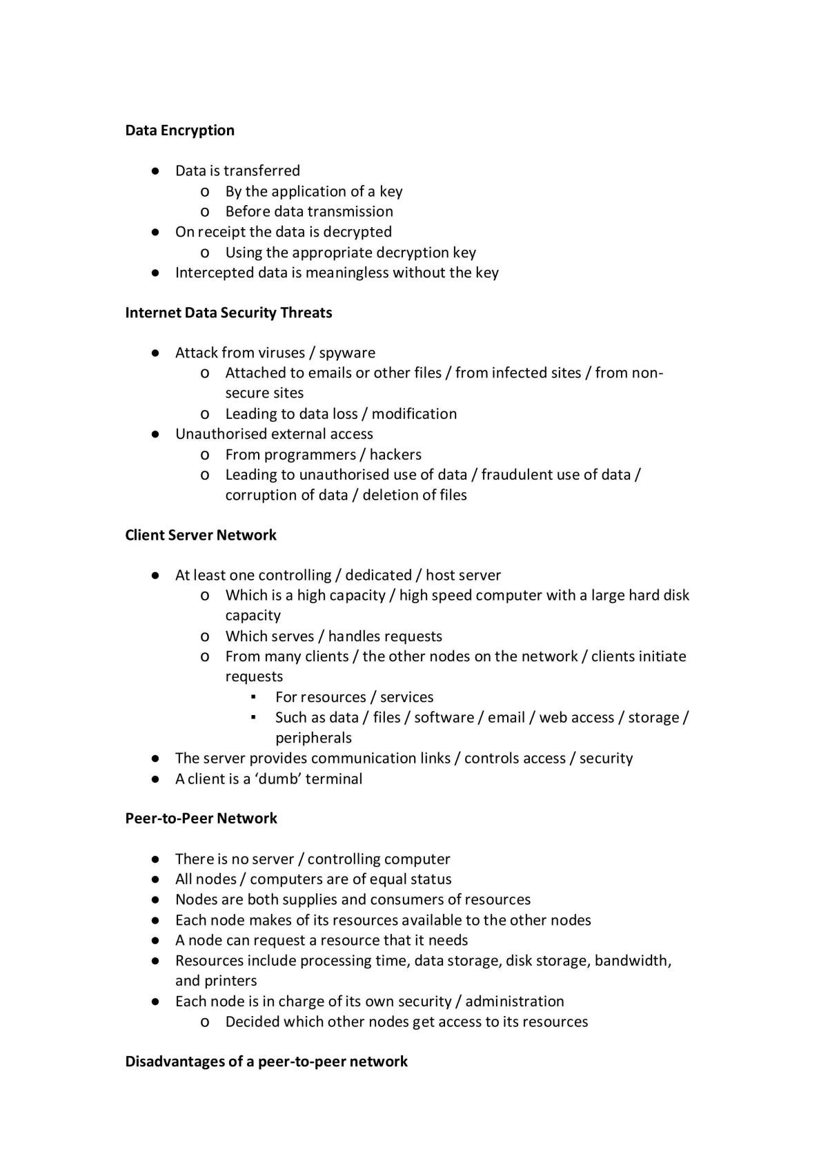 A2 Level IT notes  - Page 22