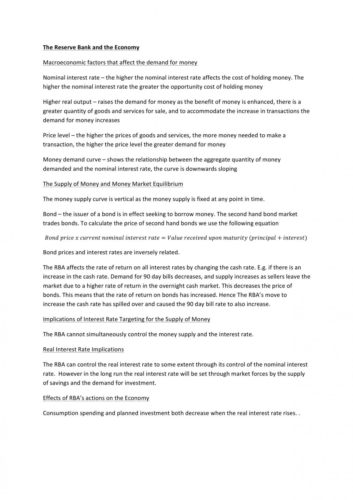Introductory Macroeconomics Notes - Page 15