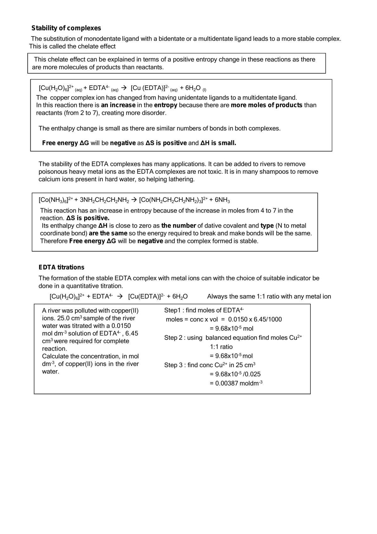 A-Level Chemistry- comprehensive notes  - Page 92