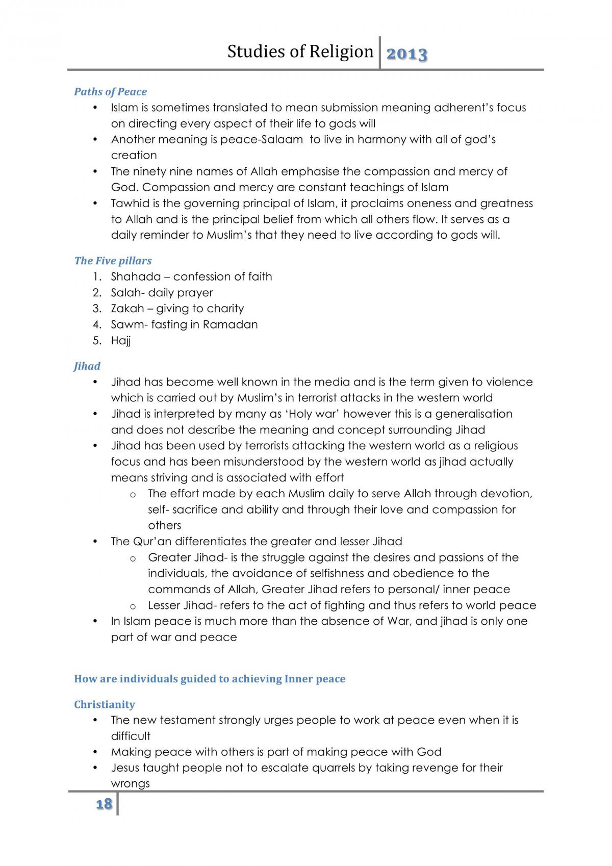 SOR II Notes  - Page 18