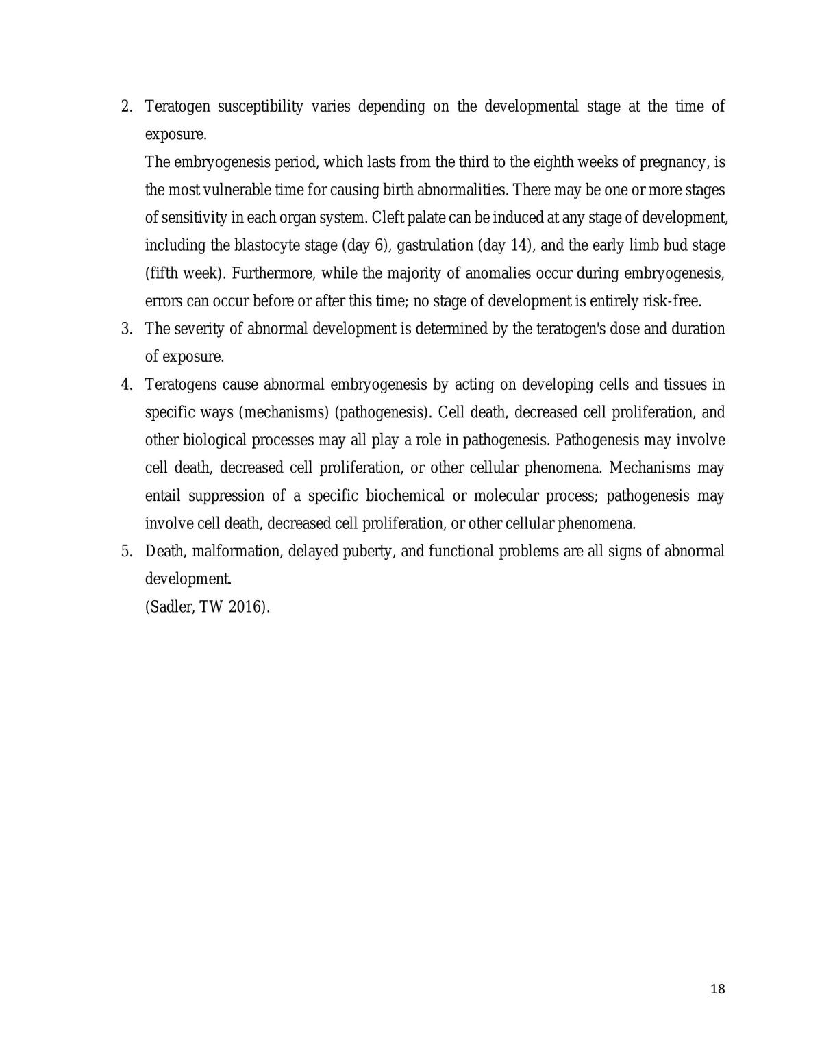 Assignment on developmental biology - Page 18