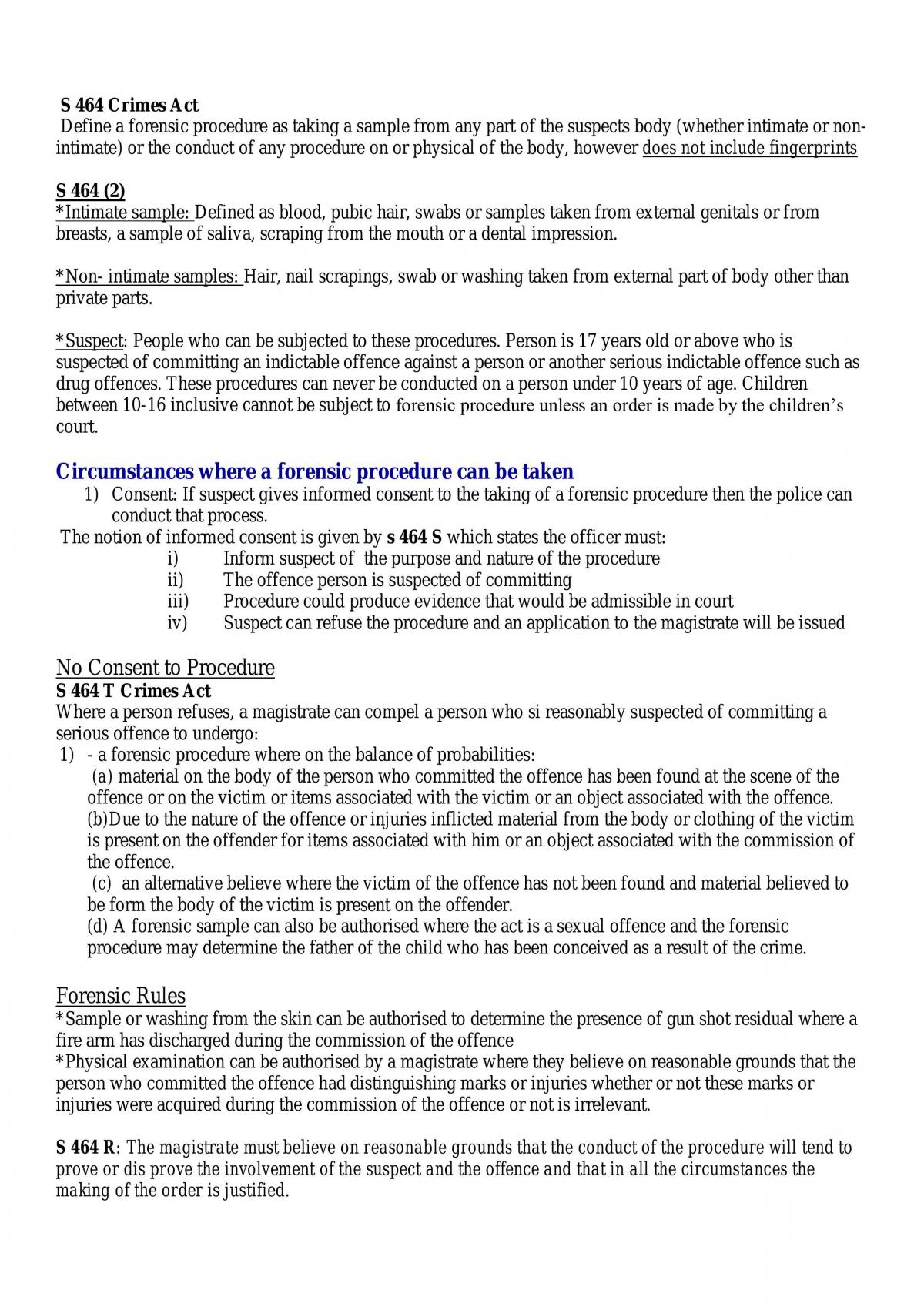 Criminal Procedure Notes - Page 15