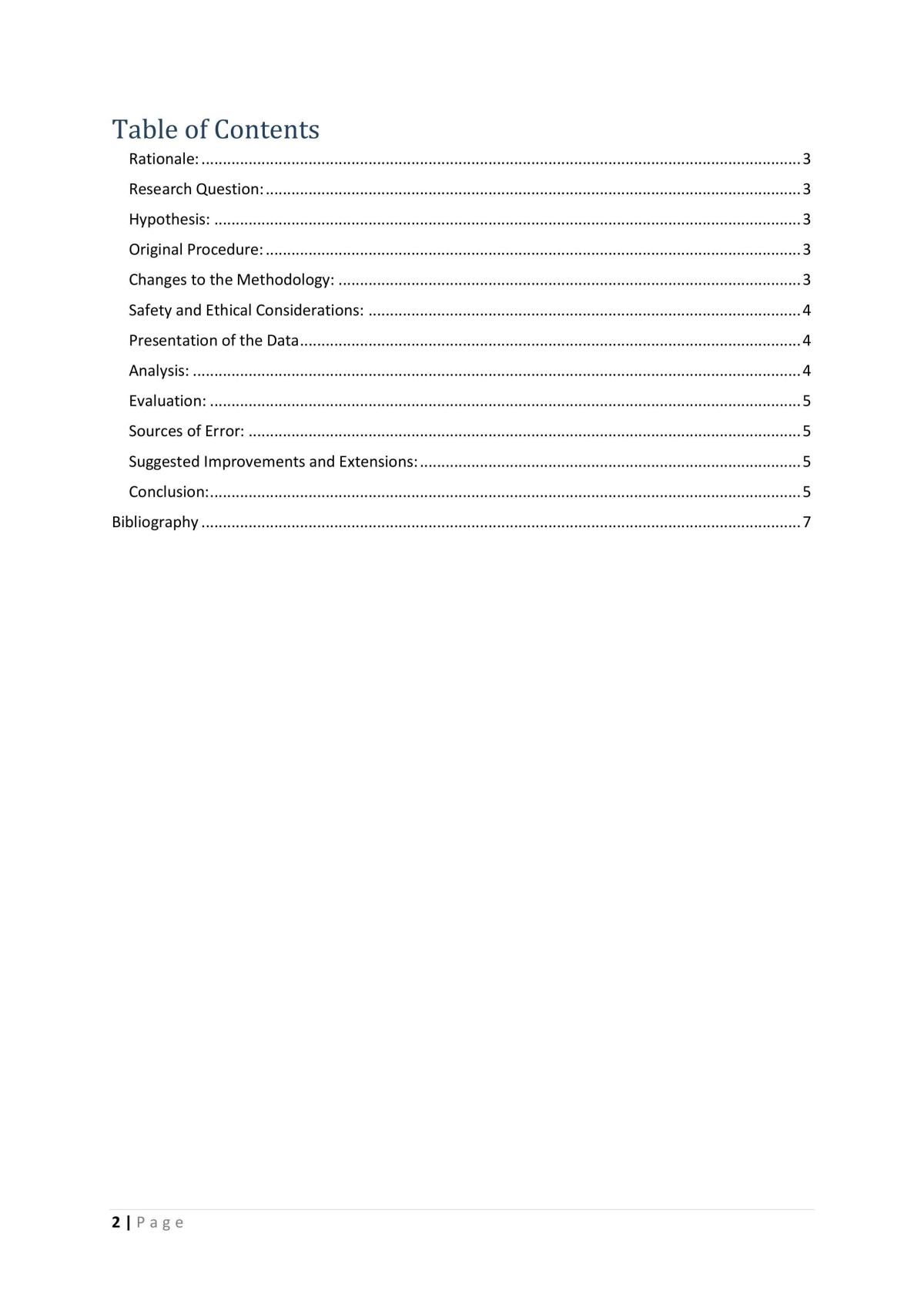 Effectiveness of Different Concentrations of Ethanol on Beetroot Membrane - Page 2